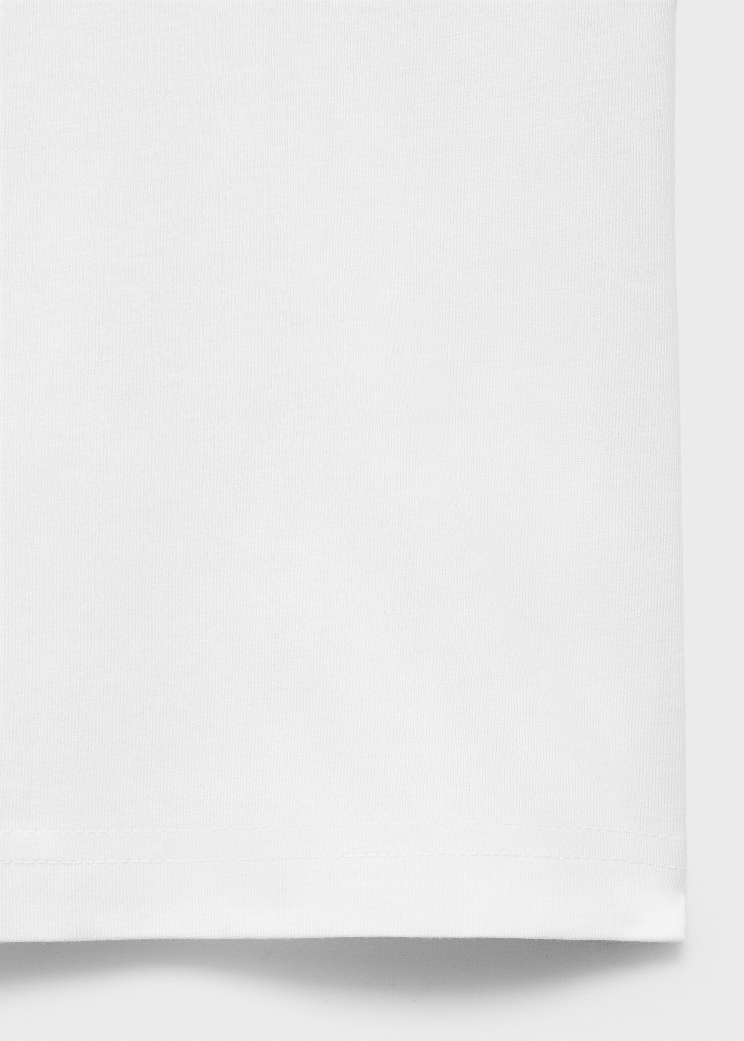 T-shirt coton manches courtes - Détail de l'article 0