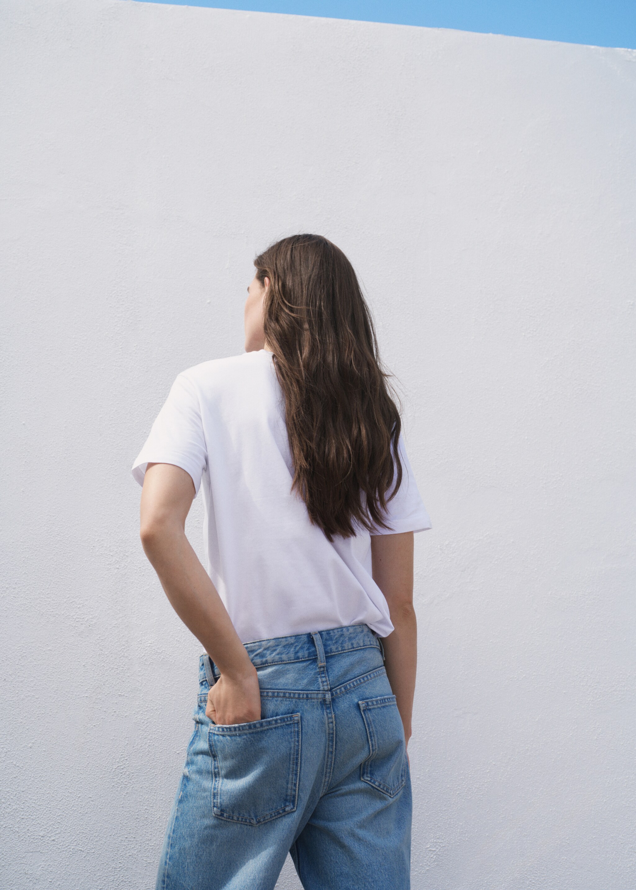 T-shirt coton manches courtes - Verso de l’article