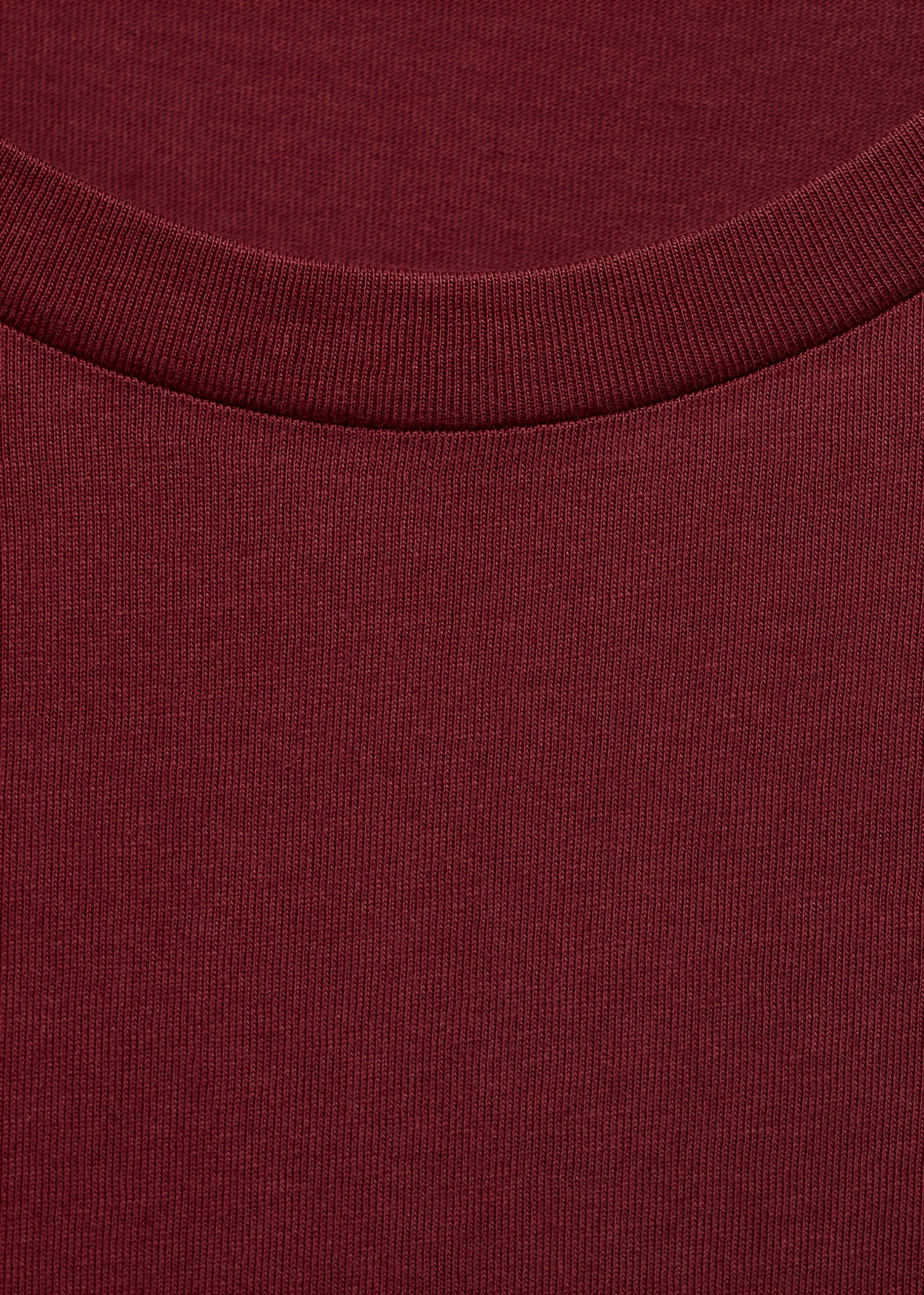 Cotton short-sleeved t-shirt - Details of the article 8