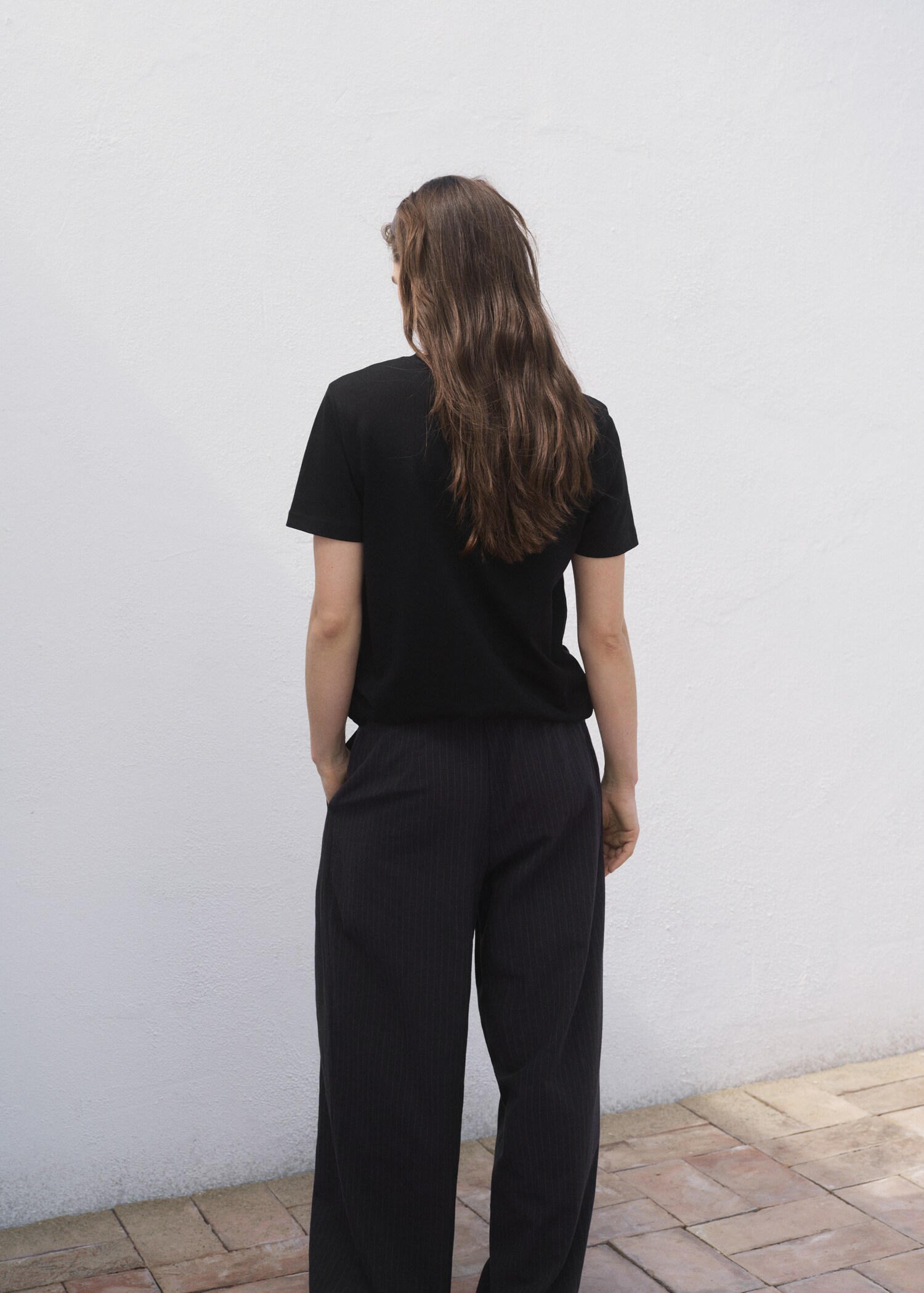 T-shirt coton manches courtes - Verso de l’article