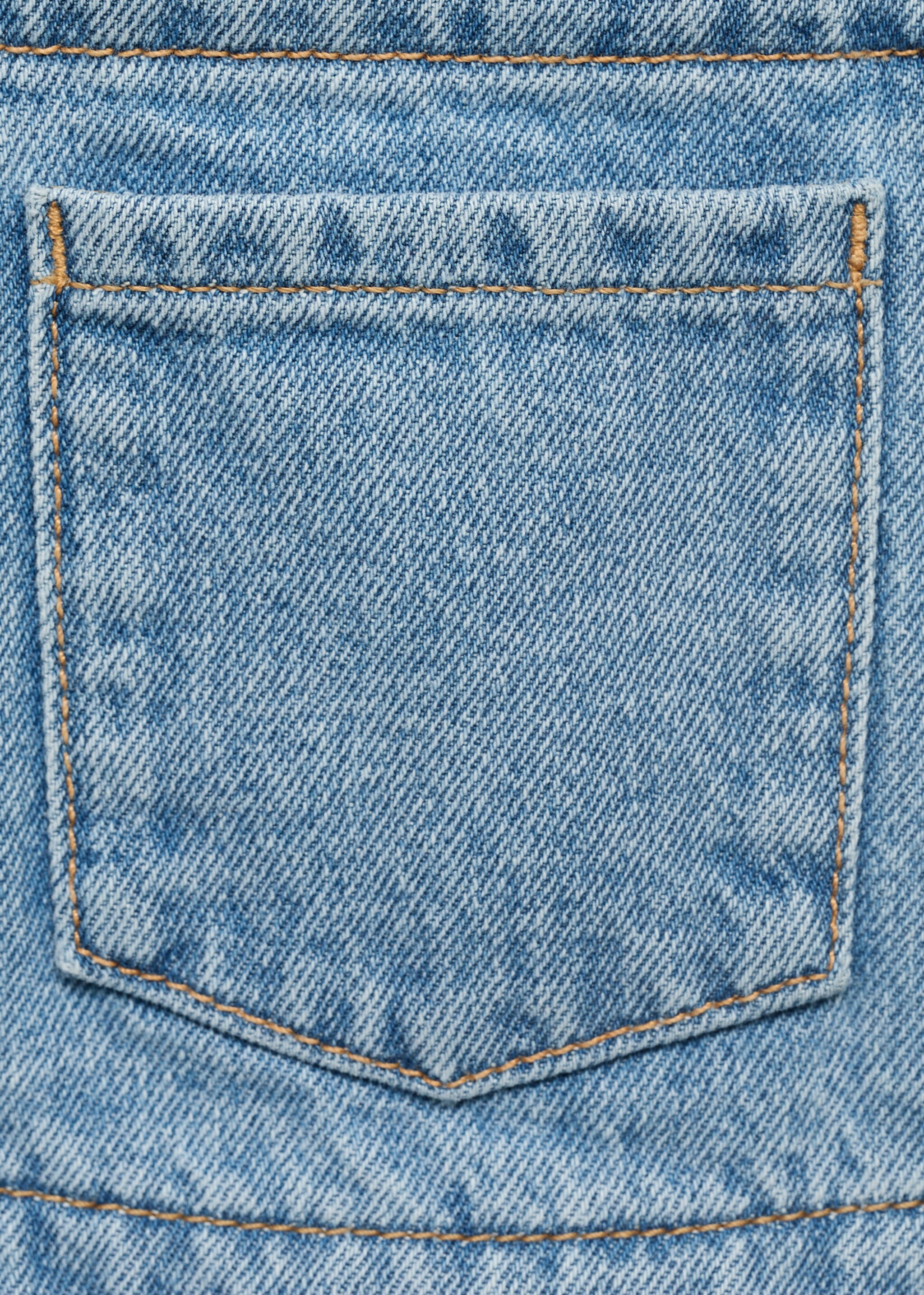 Frills denim dungarees - Details of the article 0