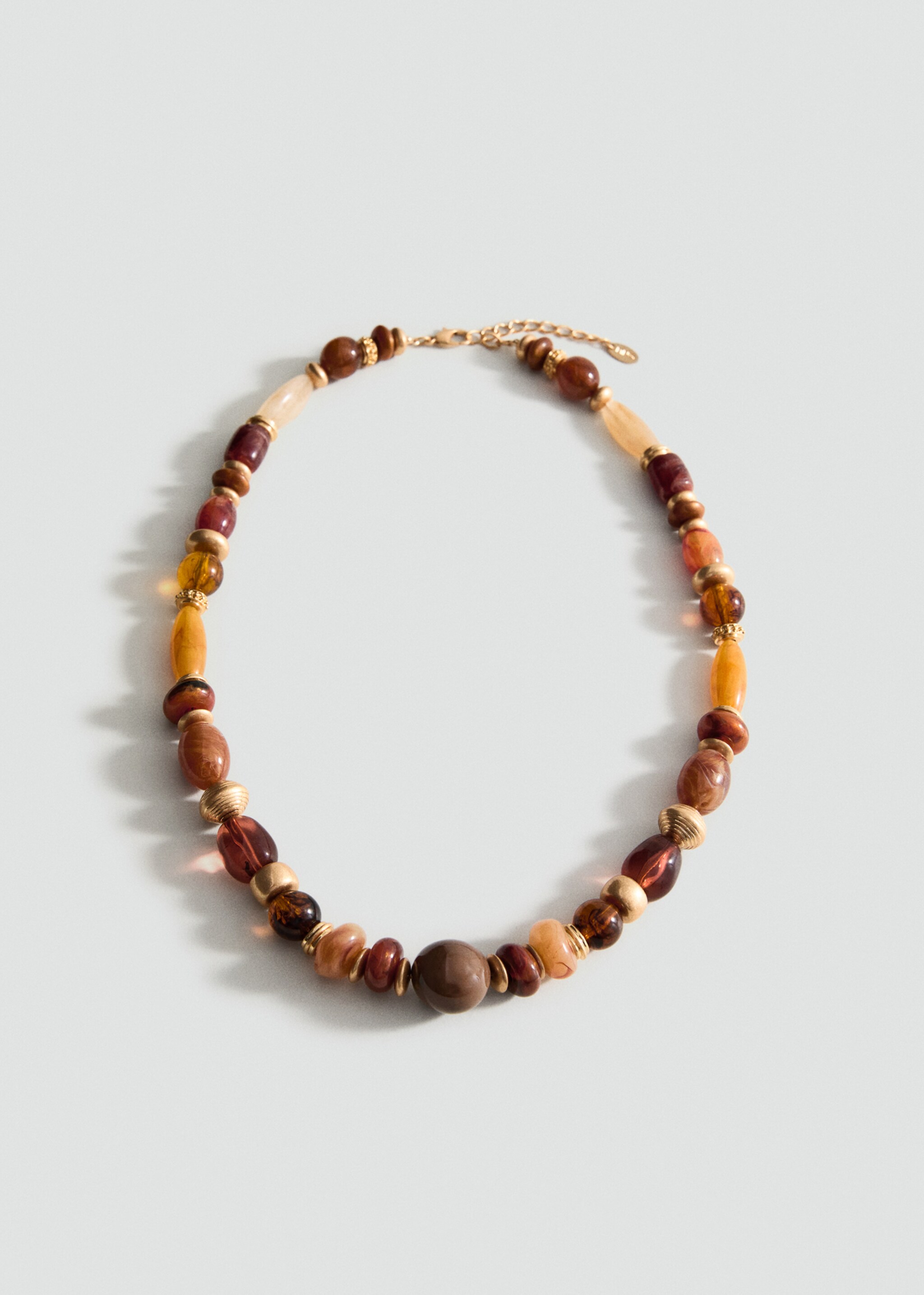 Combined beads necklace - Article without model