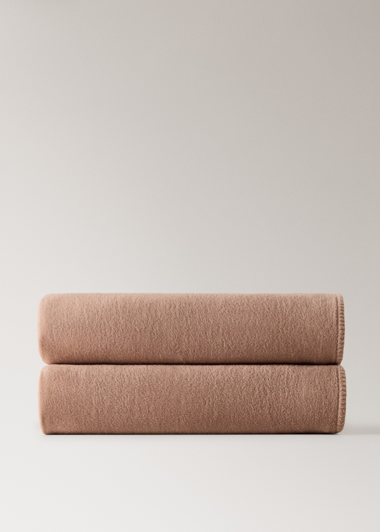 Double-sided cotton fleece blanket - Article without model