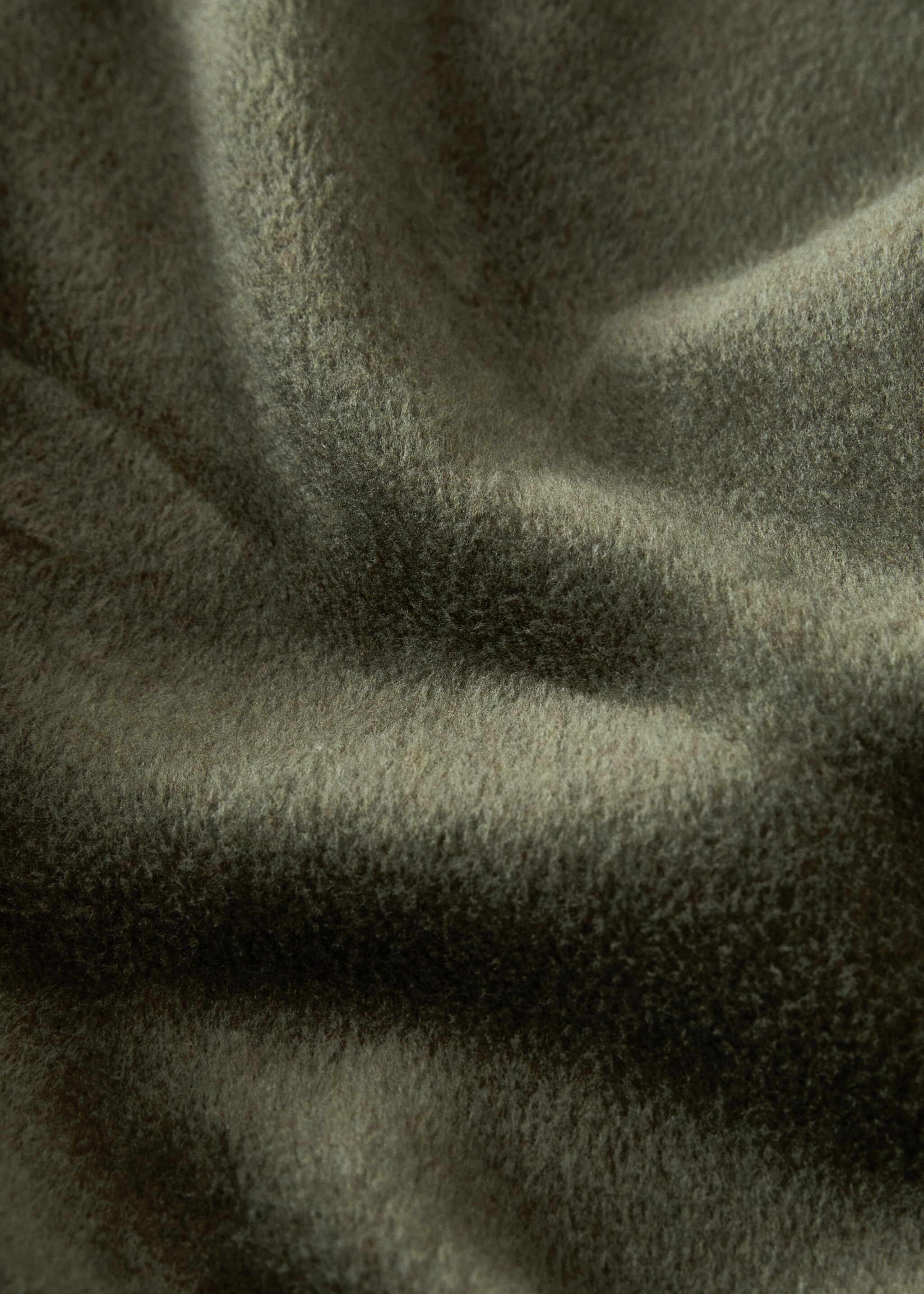 Double-sided polar fleece cotton blanket - Details of the article 1, Green. Ref: 17091528-00.