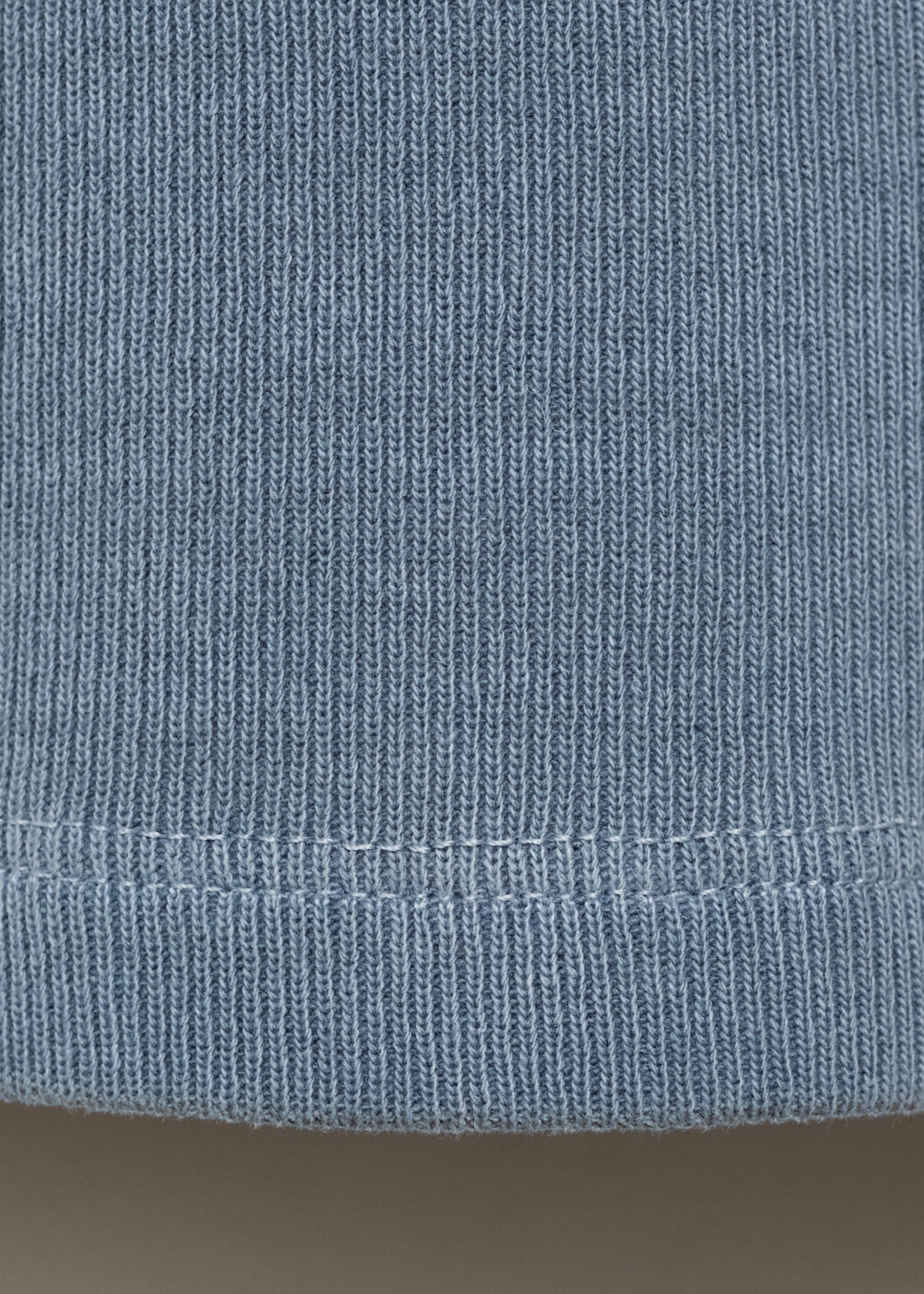Geripptes Top aus Baumwoll-Mix - Detail des Artikels 0