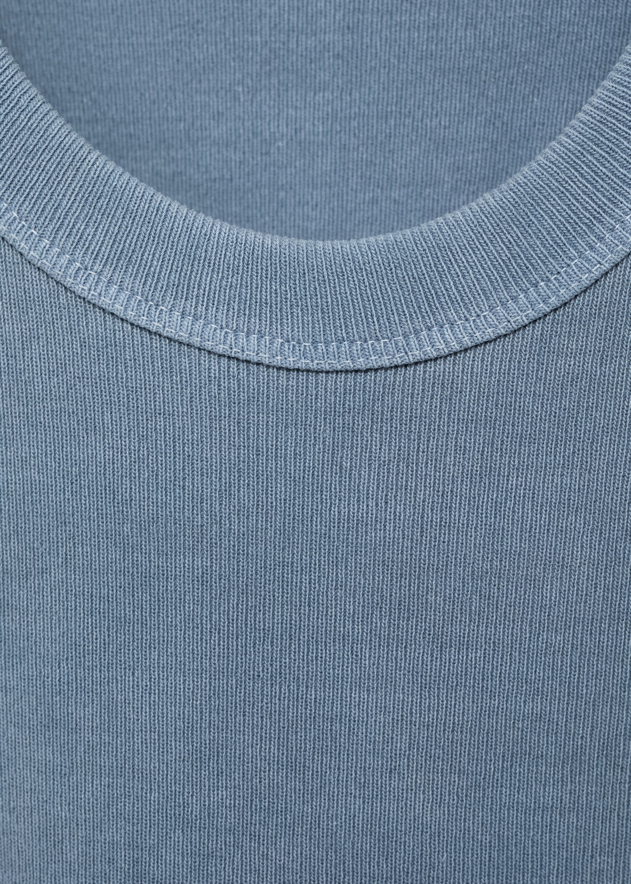 Geripptes Top aus Baumwoll-Mix - Detail des Artikels 8