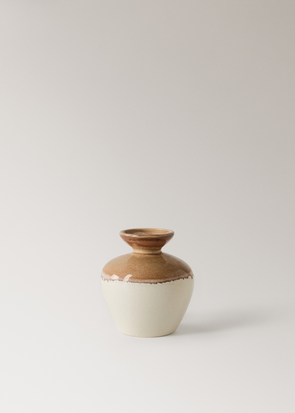 Small stoneware vase