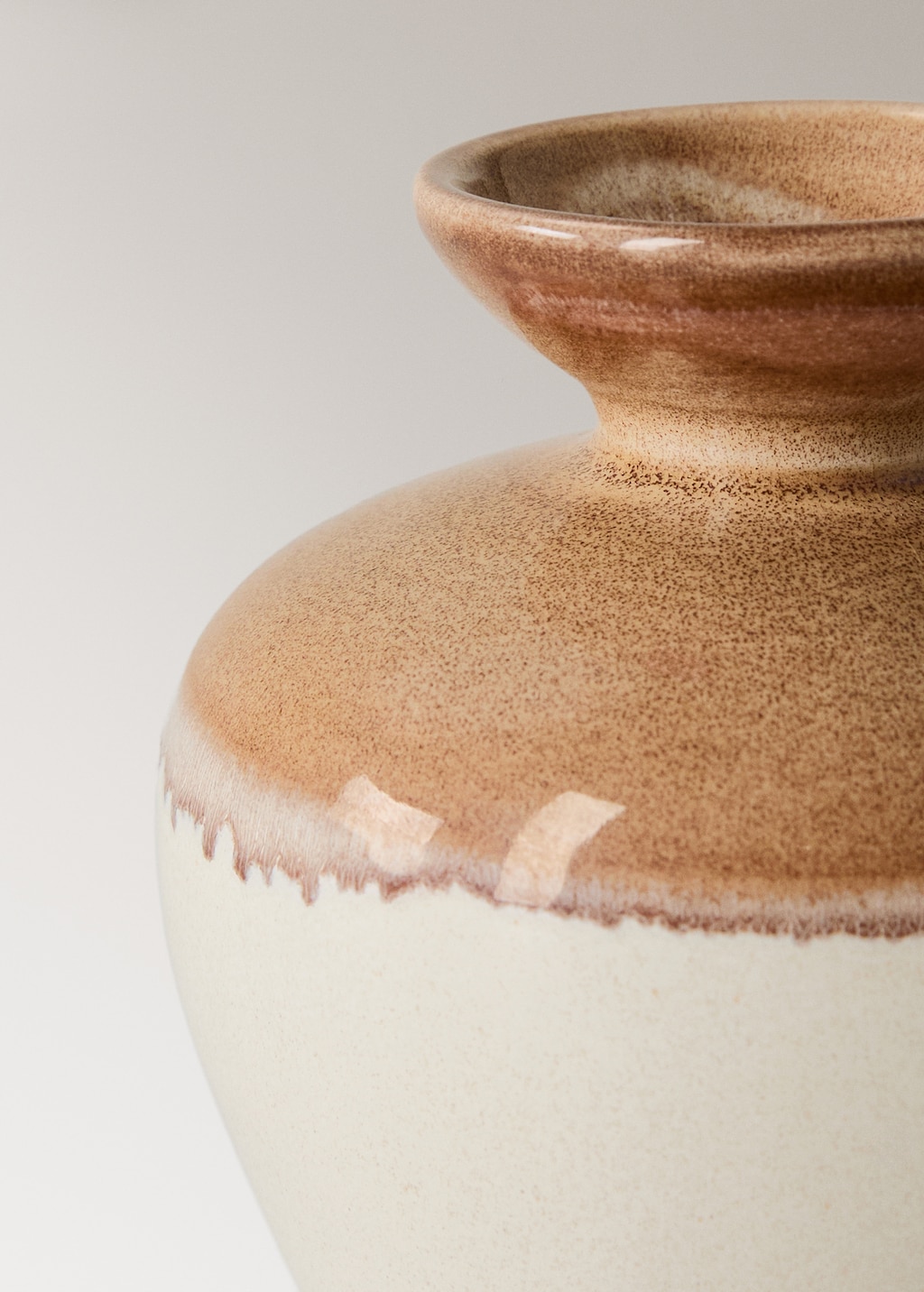 Small stoneware vase