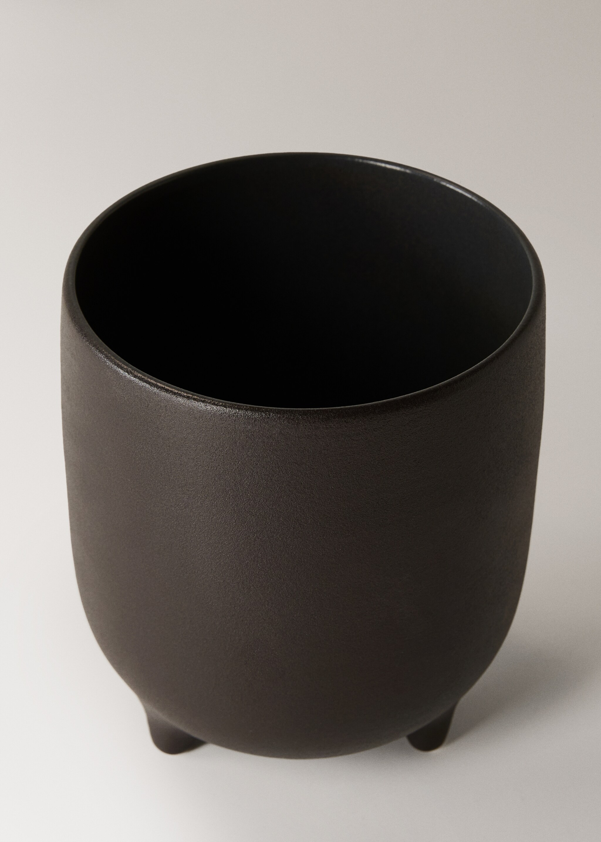 Medium matt finish stoneware planter - Pormenor do artigo 1