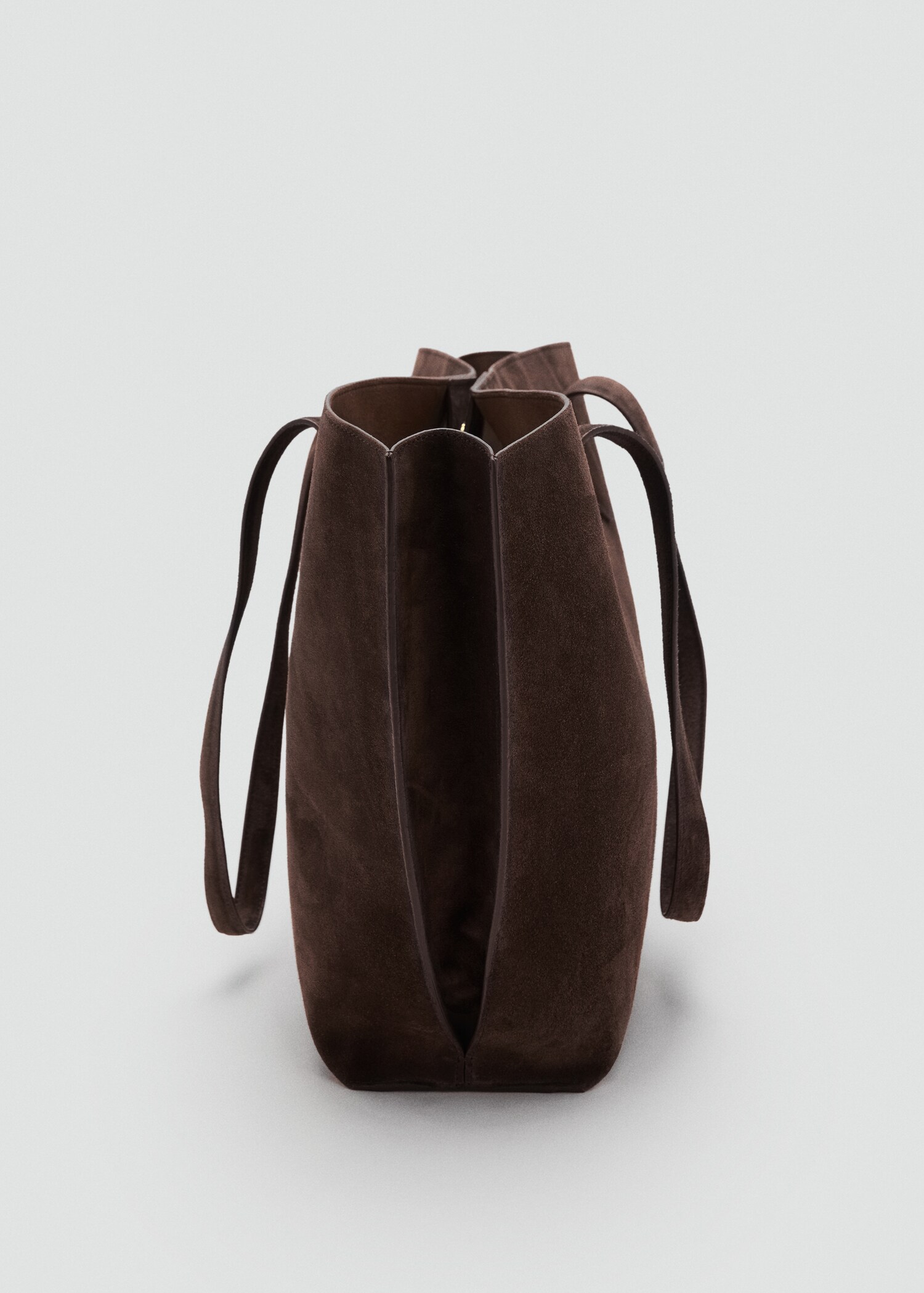 Suede shopper bag - Details of the article 1