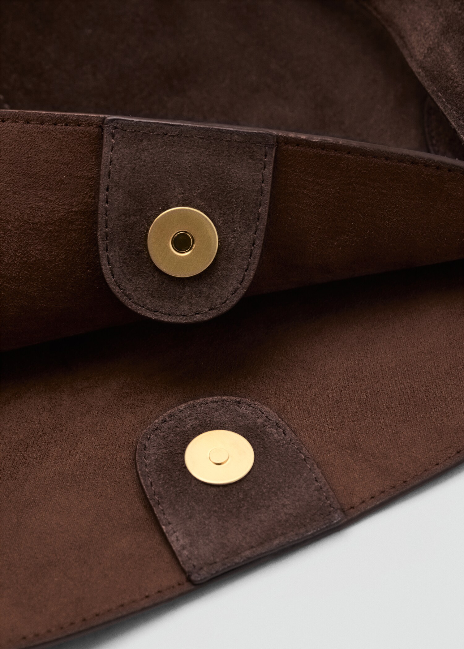 Suede shopper bag - Details of the article 3