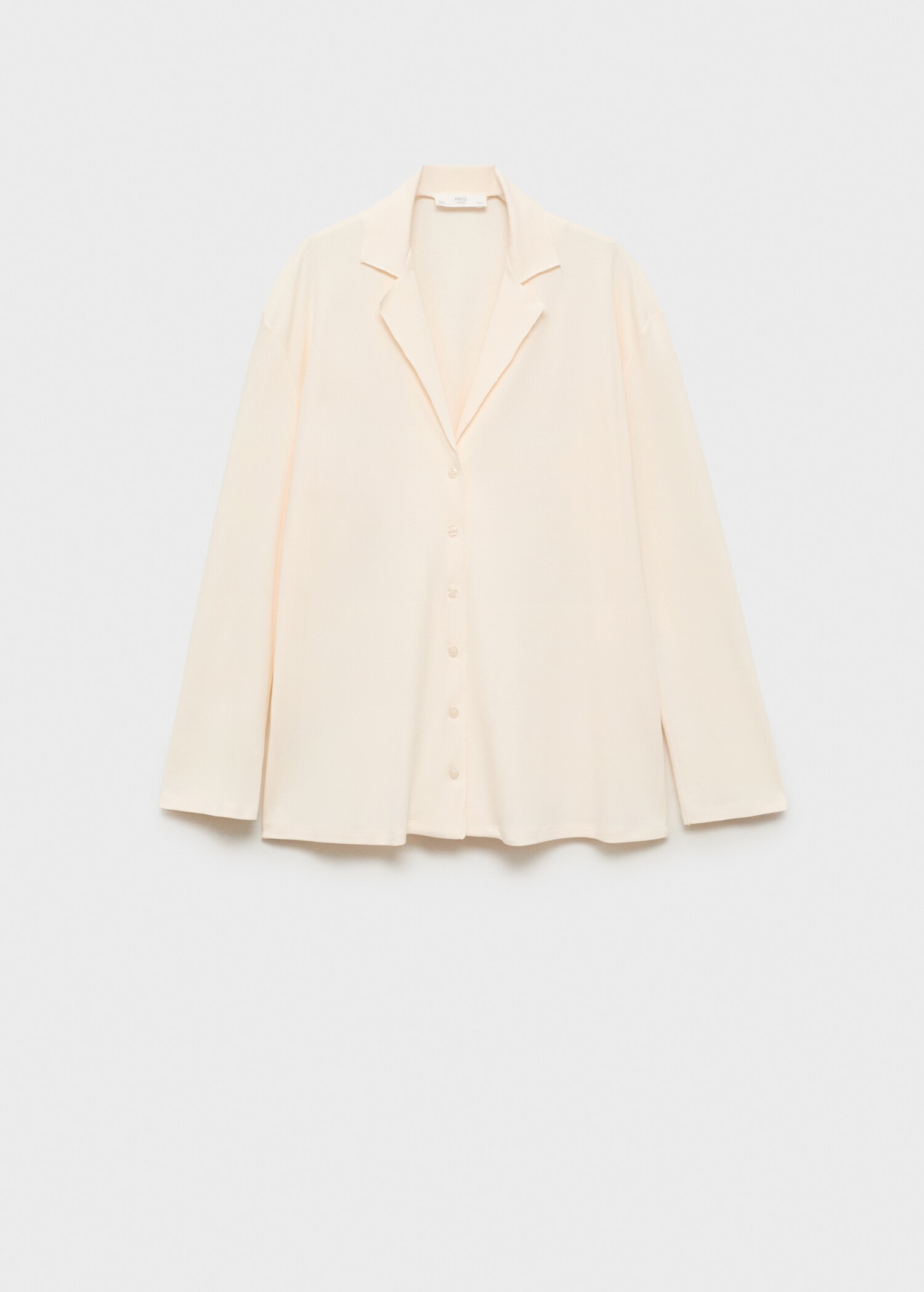 Chemise pyjama coton unie - Article sans modèle