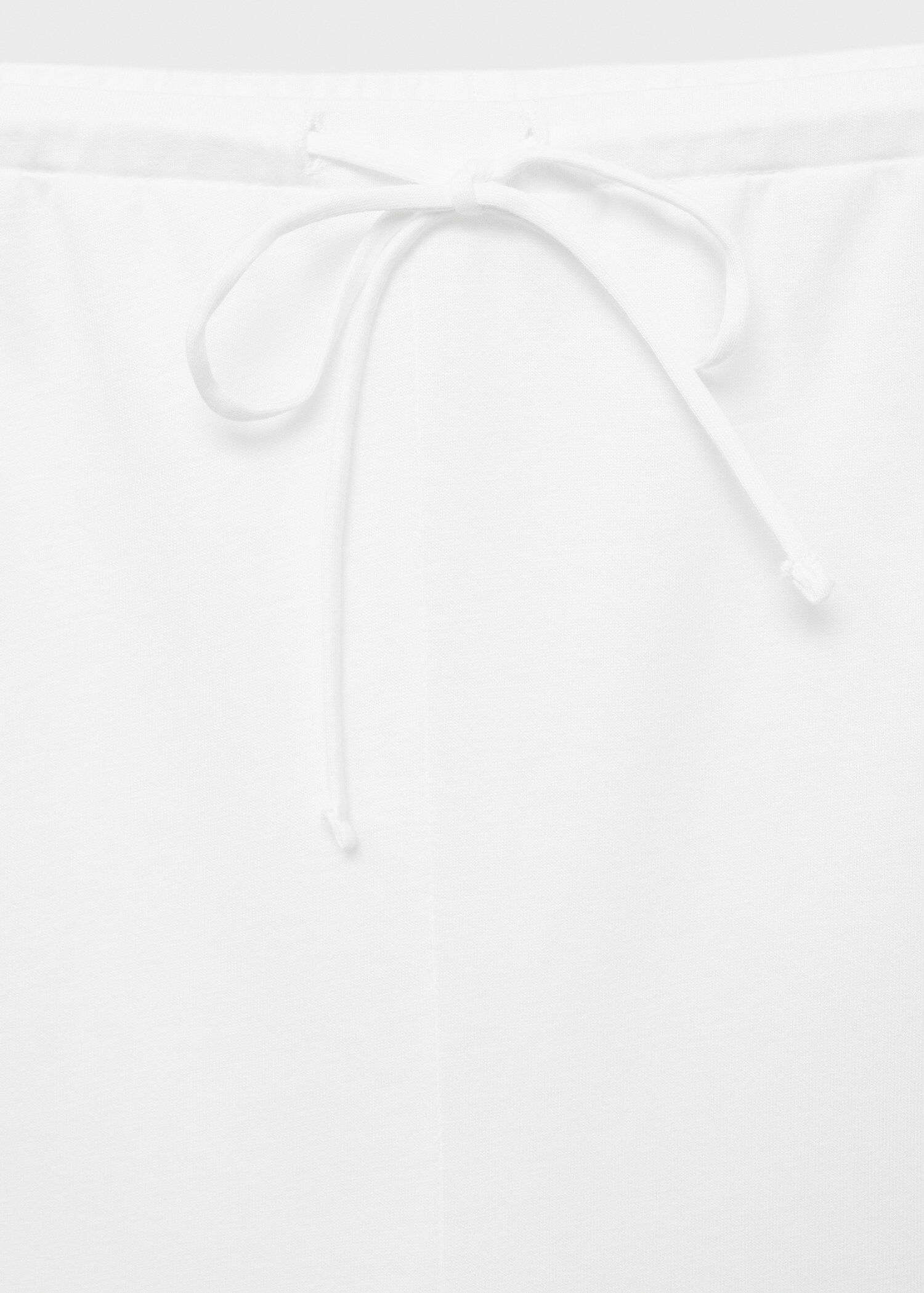 Long cotton pyjama trousers - Details of the article 8