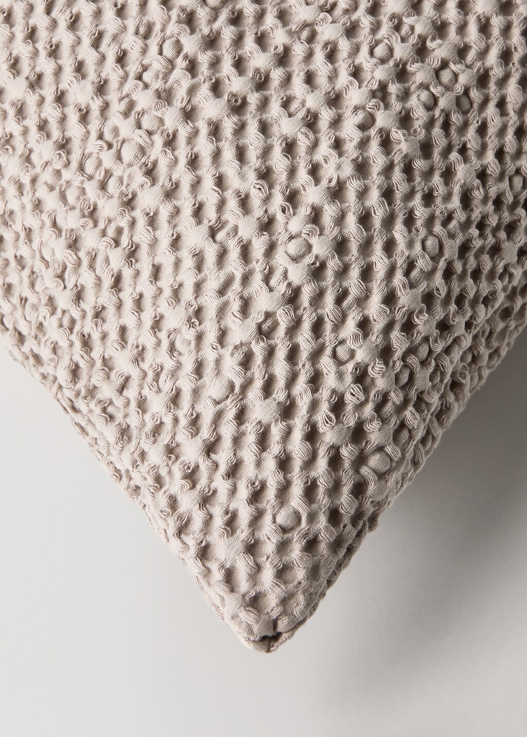 Children’s waffle-cotton garment-dyed cushion cover 40x40cm