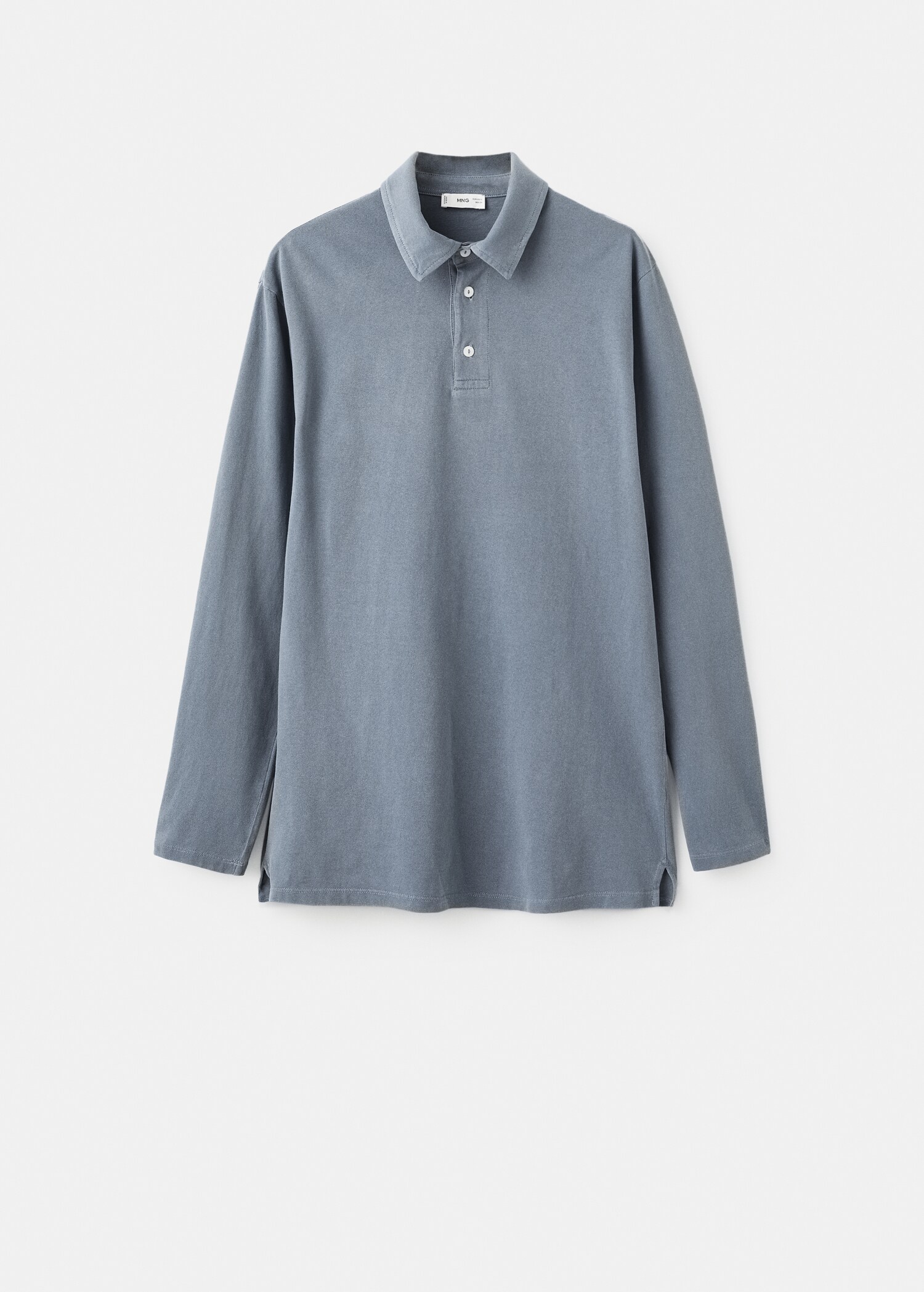 Cotton basic polo shirt - Article without model