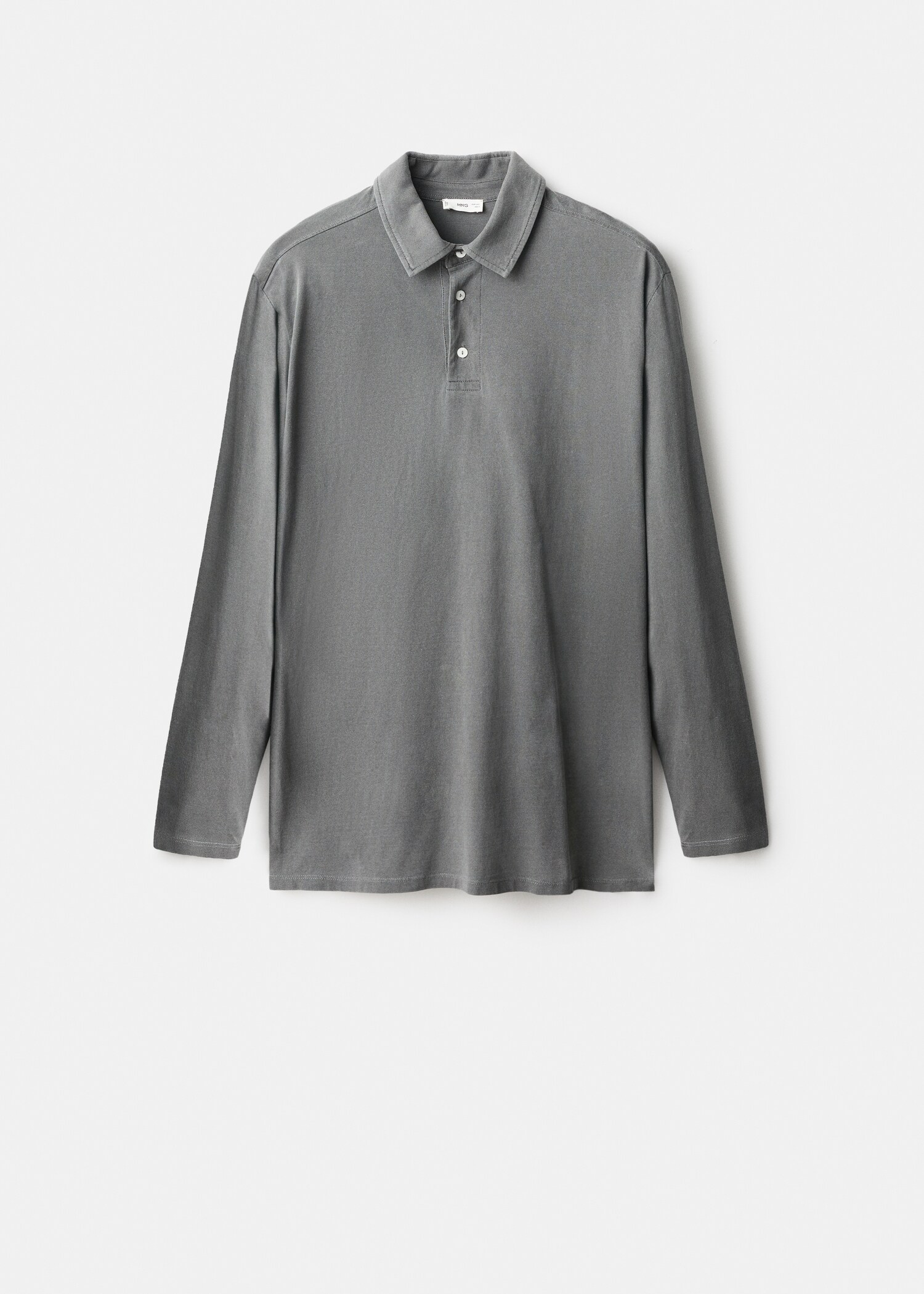 Cotton basic polo shirt - Article without model