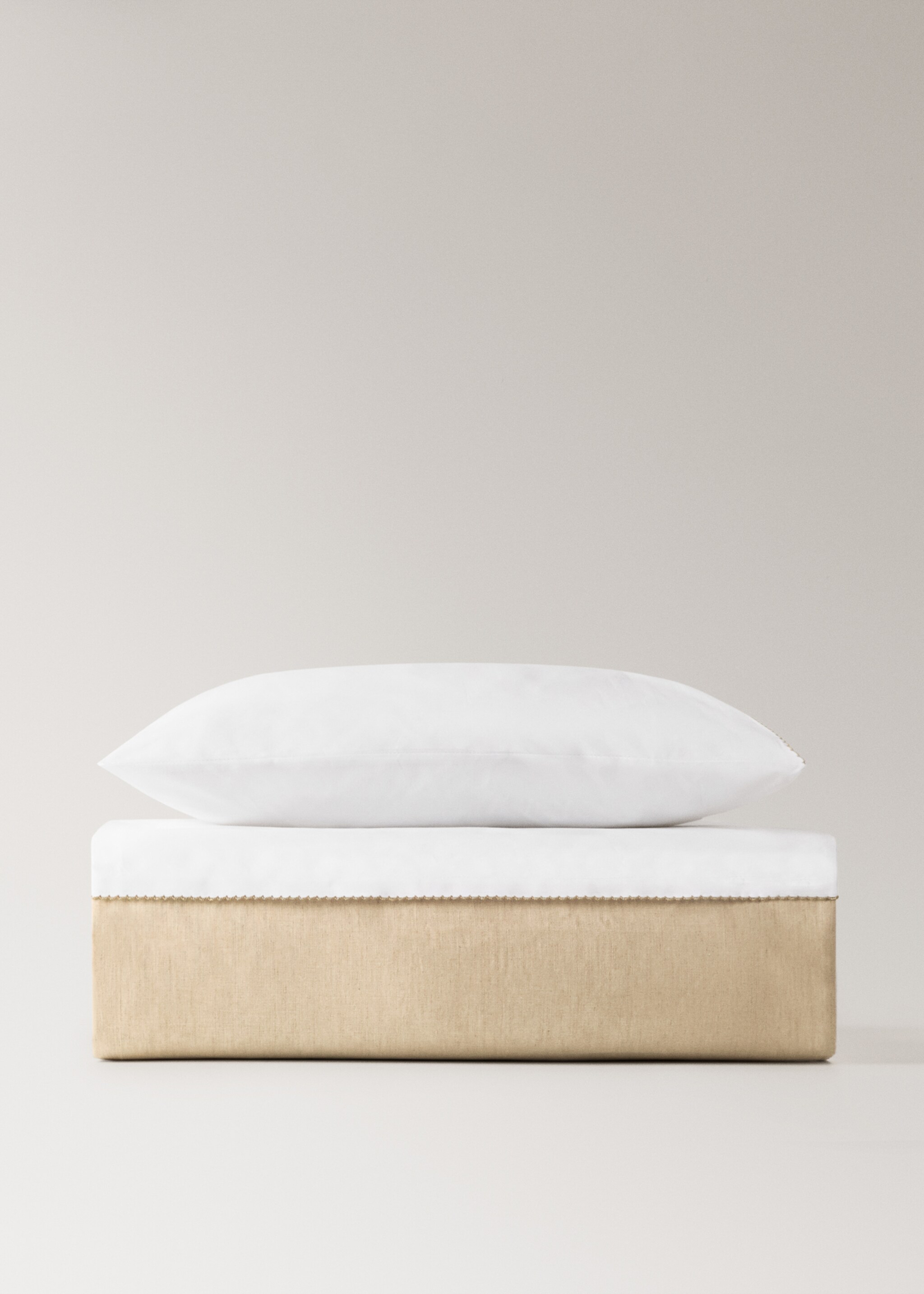 Ctton percale linen duvet cover for cot - Article without model