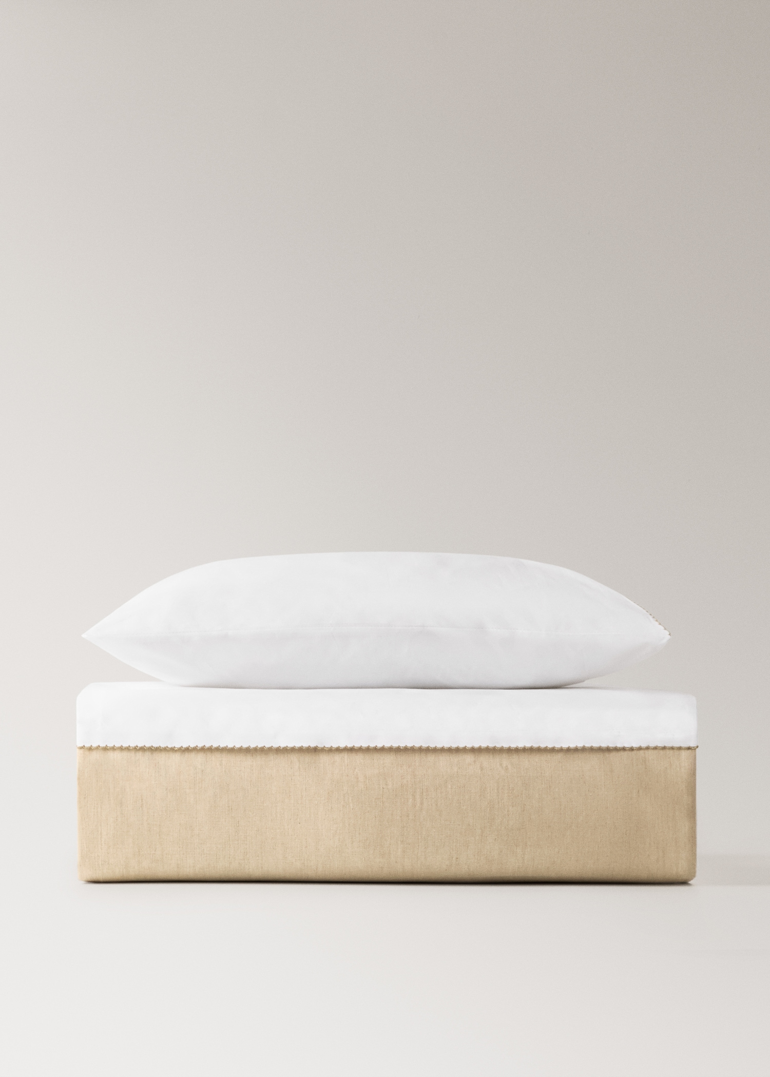 Ctton percale linen duvet cover for cot - Article without model