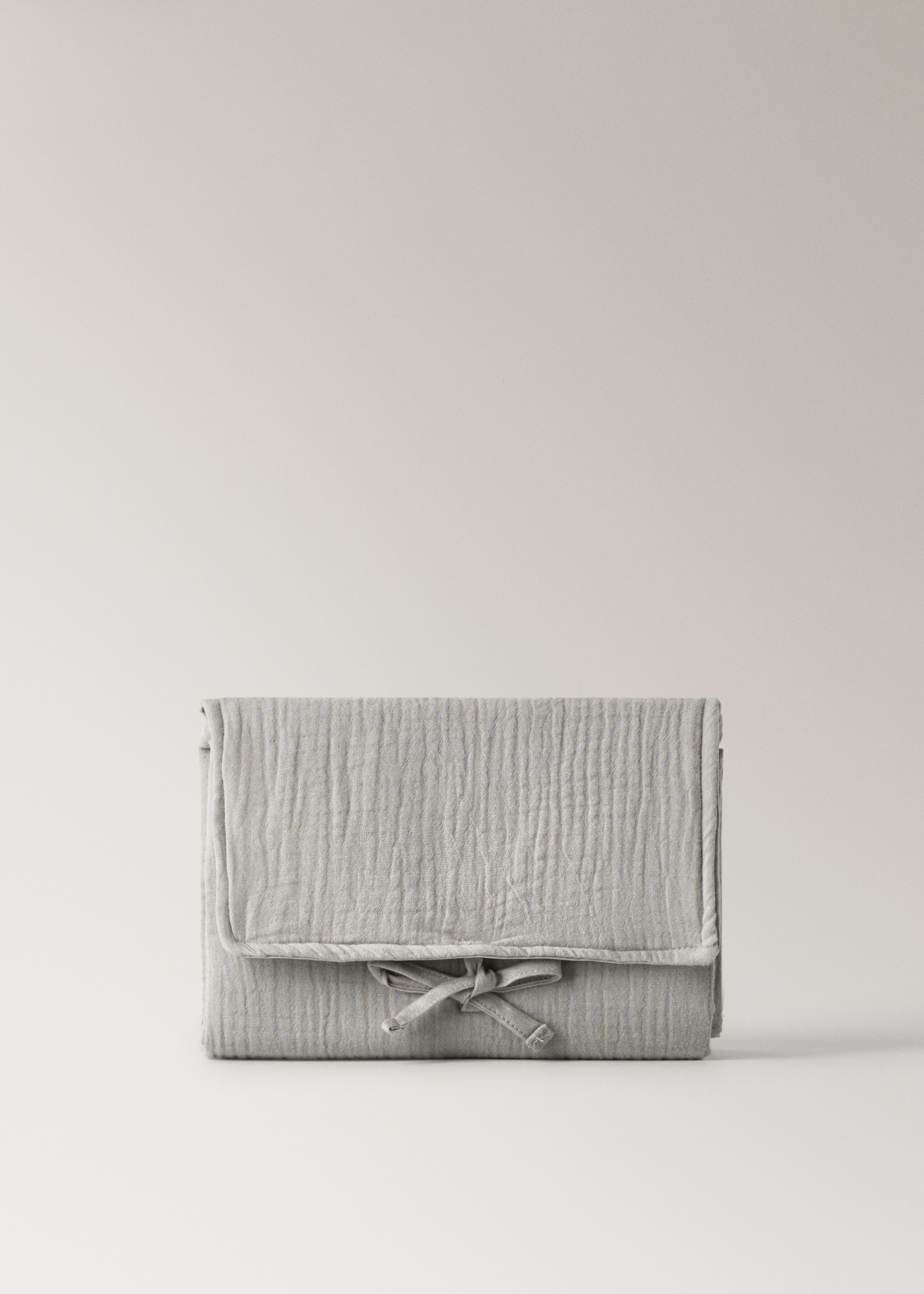 Tragbarer Baby-Wickeltisch aus Baumwolle - Artikel ohne Model, Mittelbraun. Ref: 17091571-00.