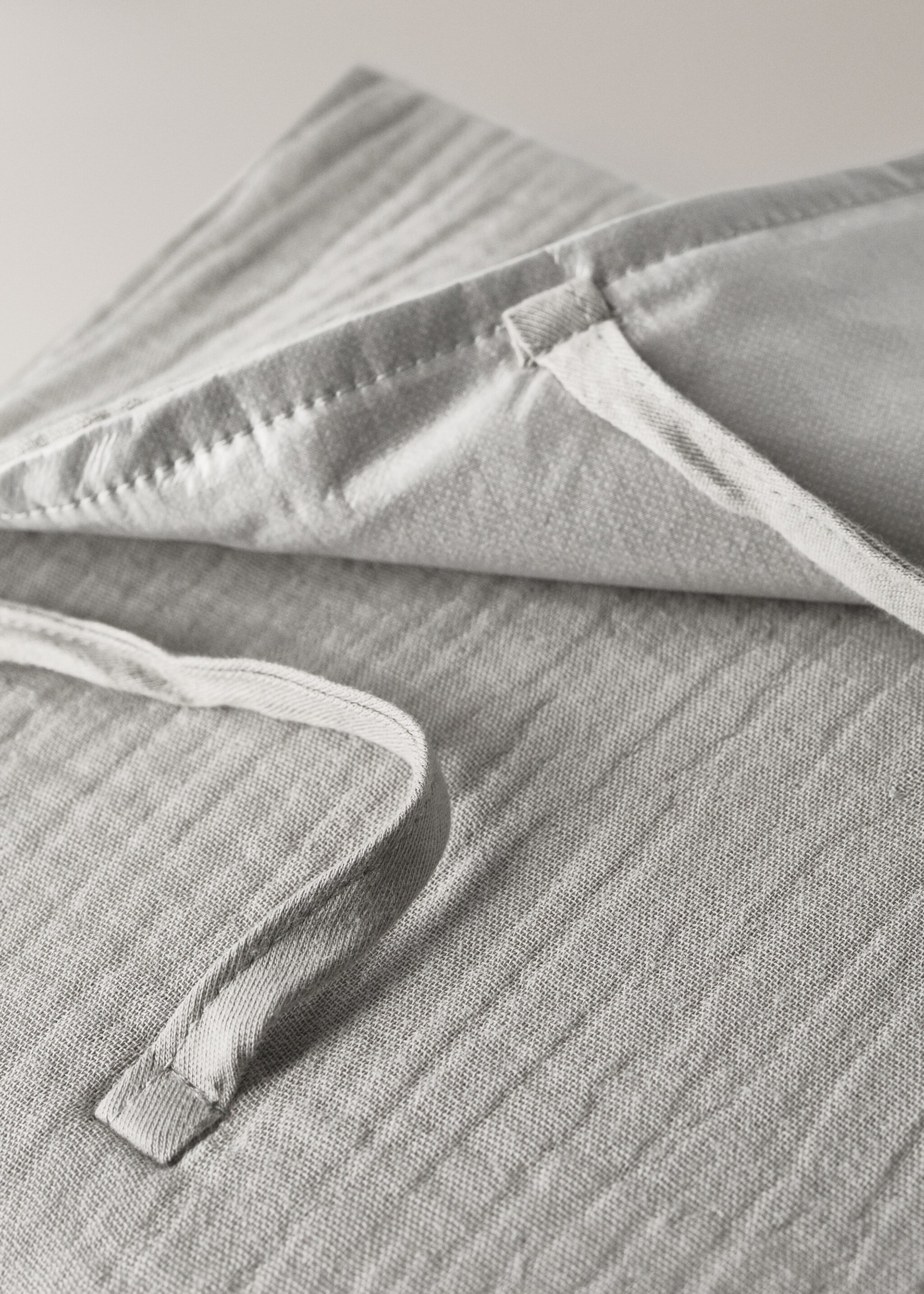 Tragbarer Baby-Wickeltisch aus Baumwolle - Detail des Artikels 2, Mittelbraun. Ref: 17091571-00.