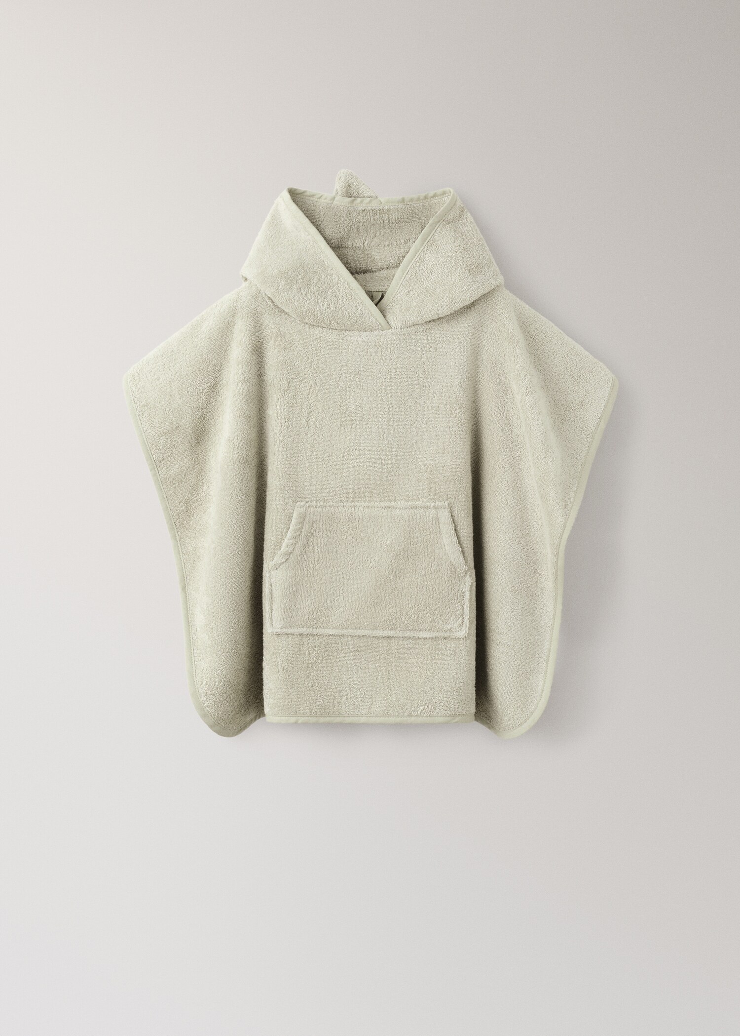 Barnbadrock med dekorativ detalj på huvan - Artikel utan modell