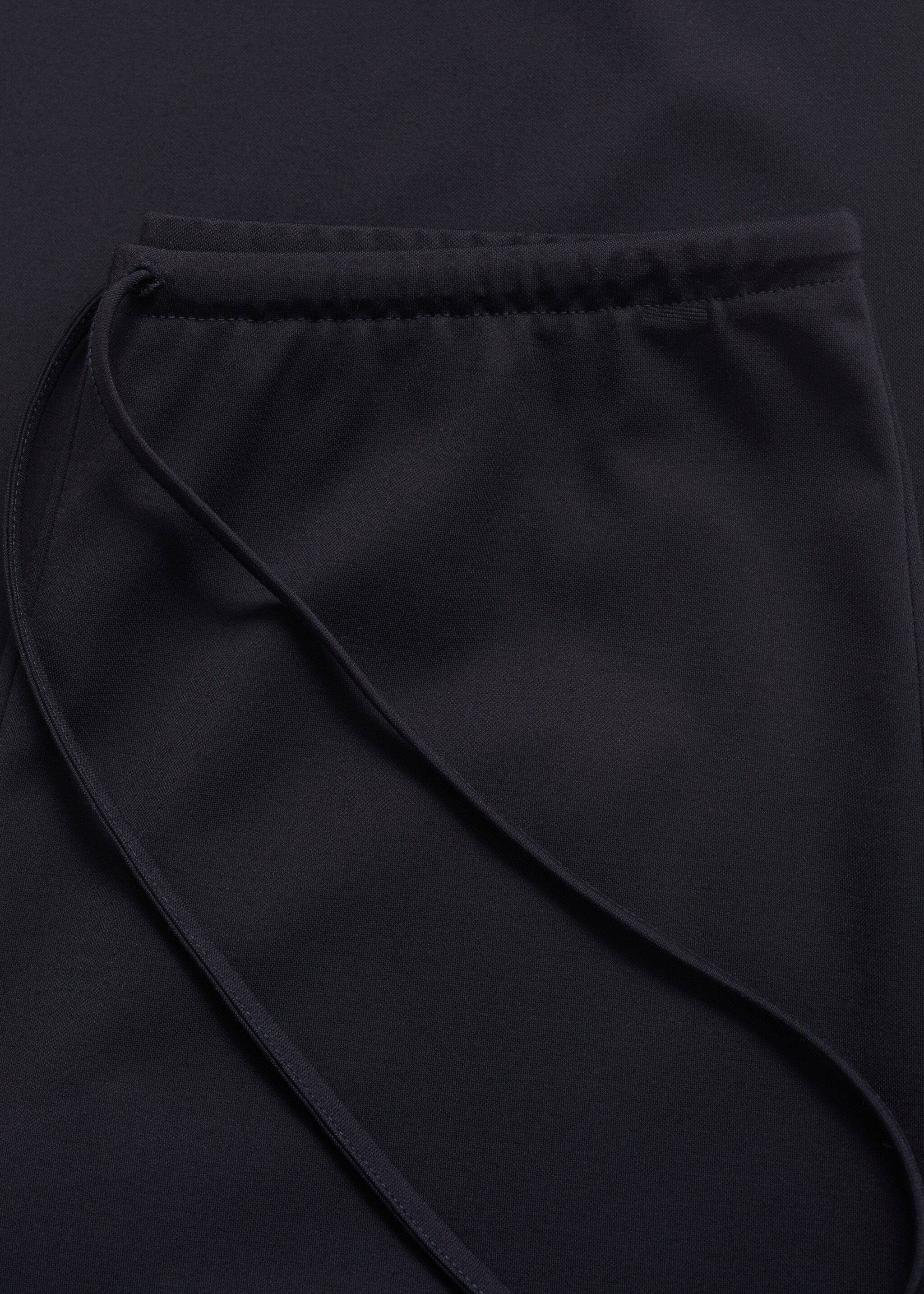 Wideleg trousers with elastic waist - Details of the article 0