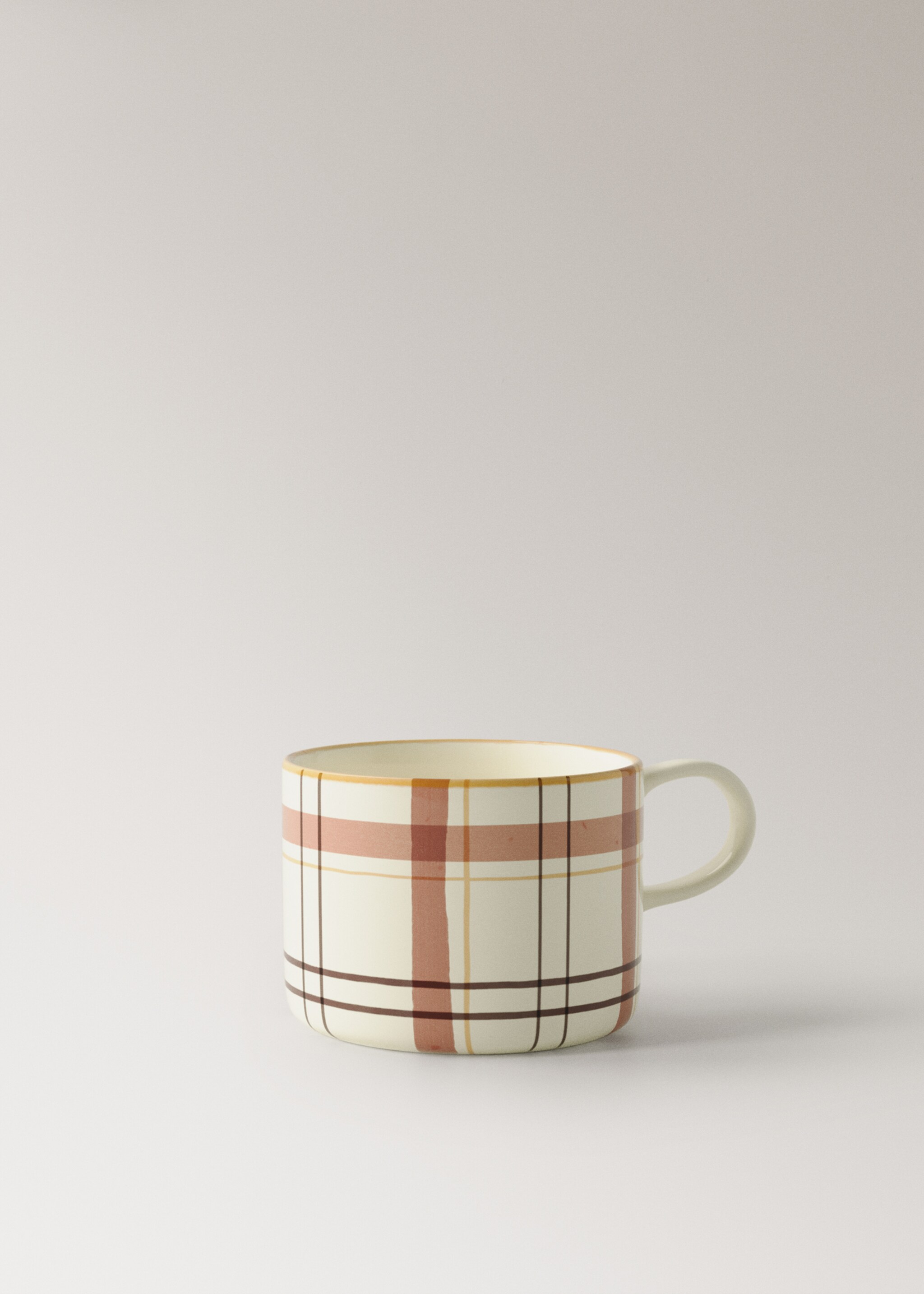 Cup checks - Article without model, Burnt Orange. Ref: 17092032-00.