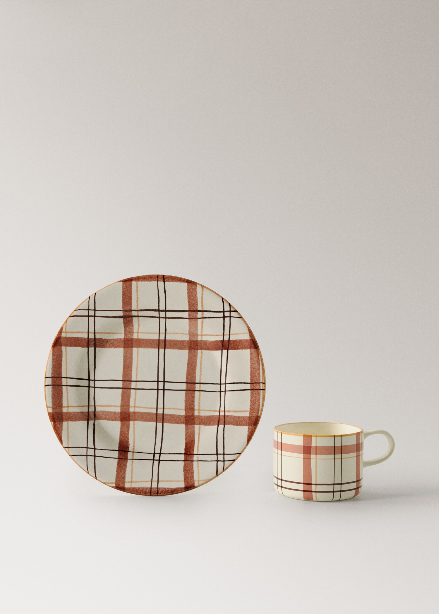 Hand-painted stoneware mug - Details of the article 3