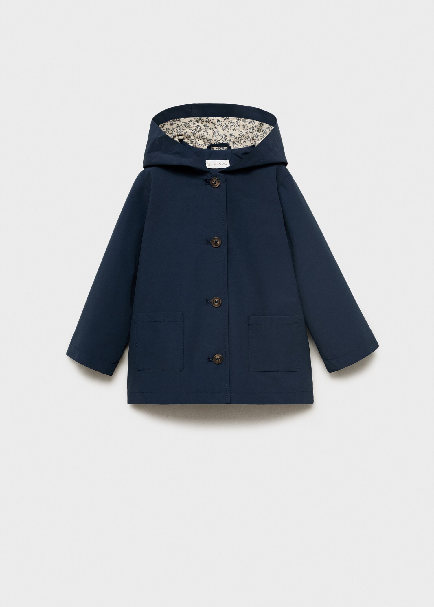 Parka algodón capucha - Artículo sin modelo