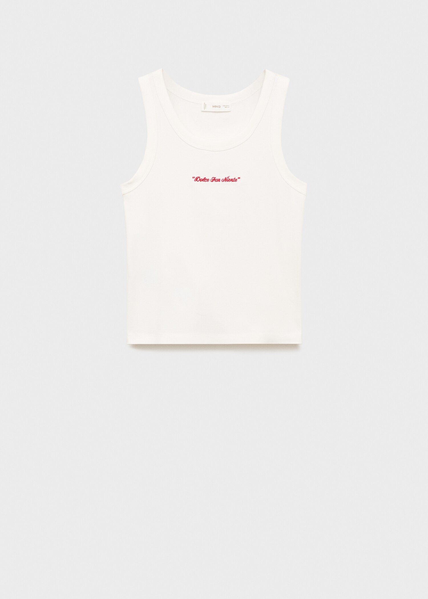 Embroidered top - Article without model