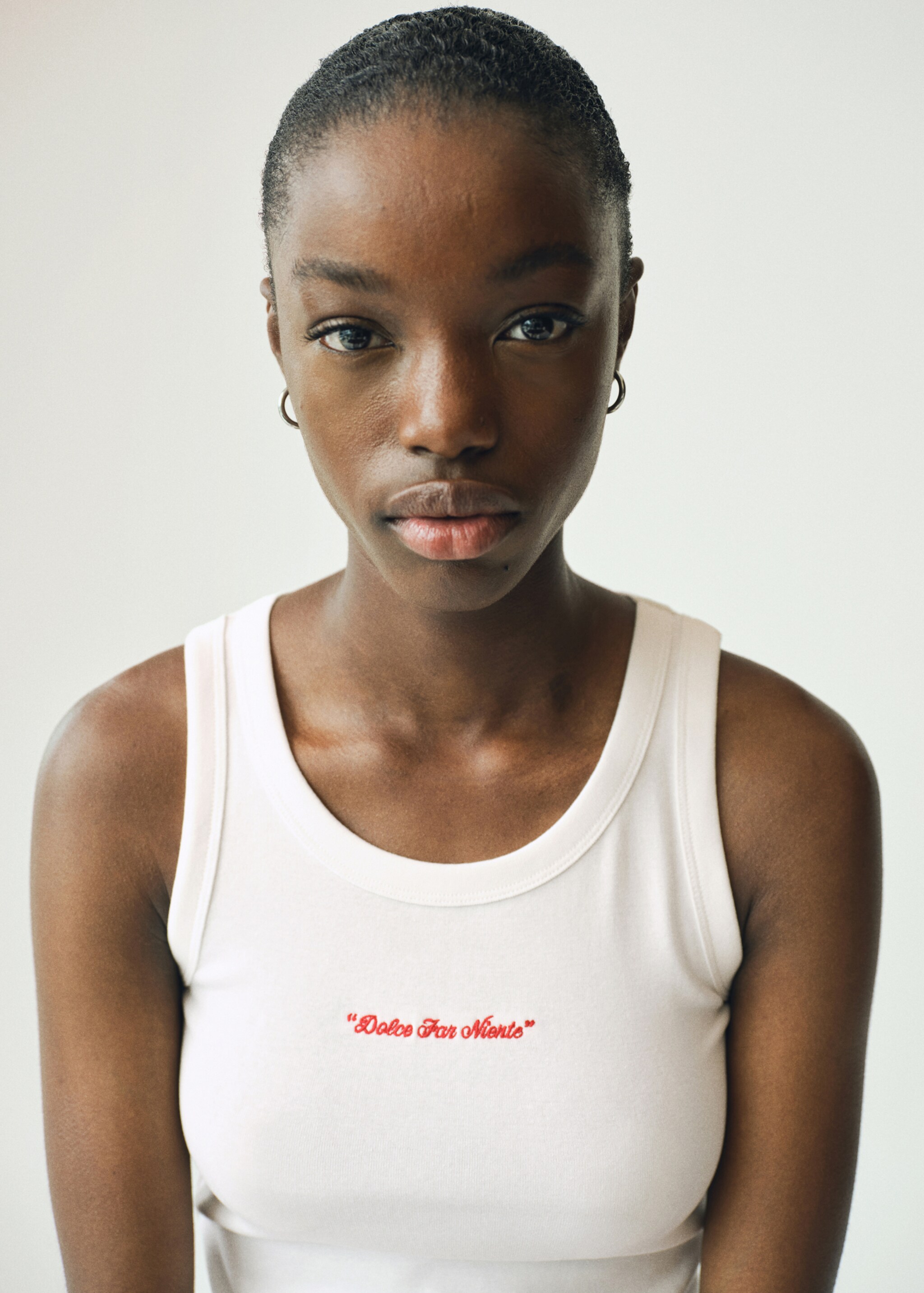 Embroidered top - Details of the article 1