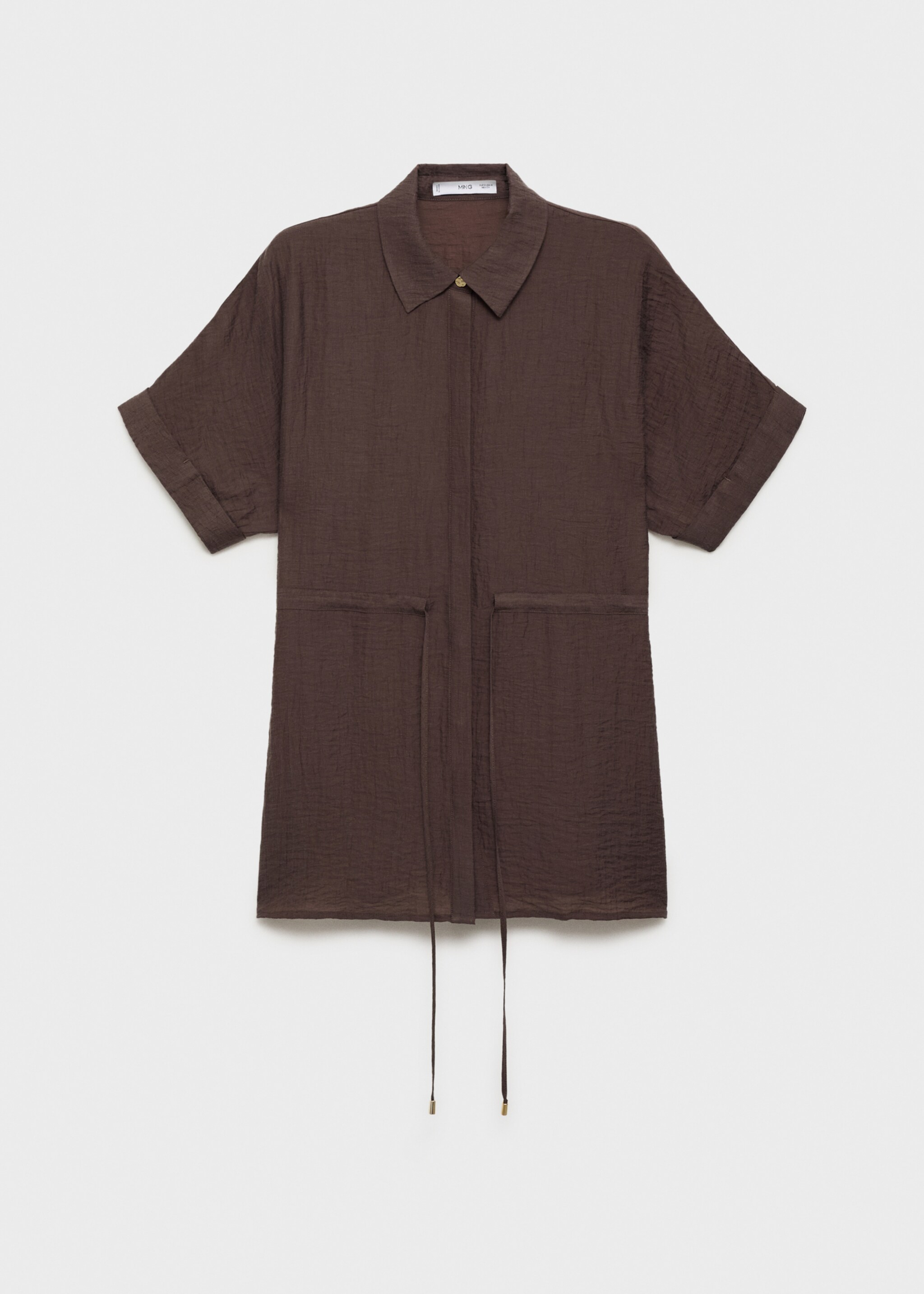 Lyocell shirt with adjustable waist - Article without model