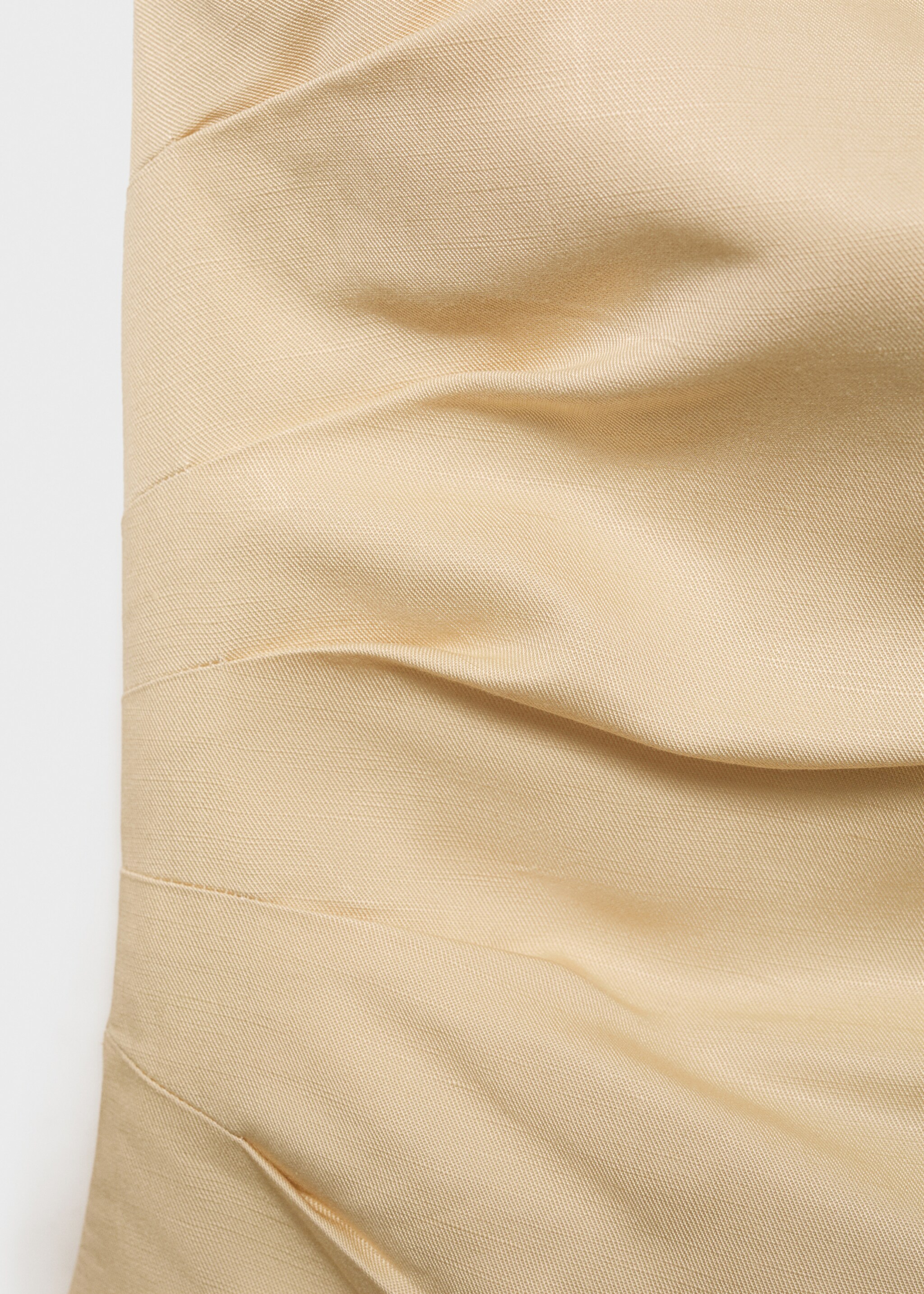 Top en lin mélangé bustier - Détail de l'article 8