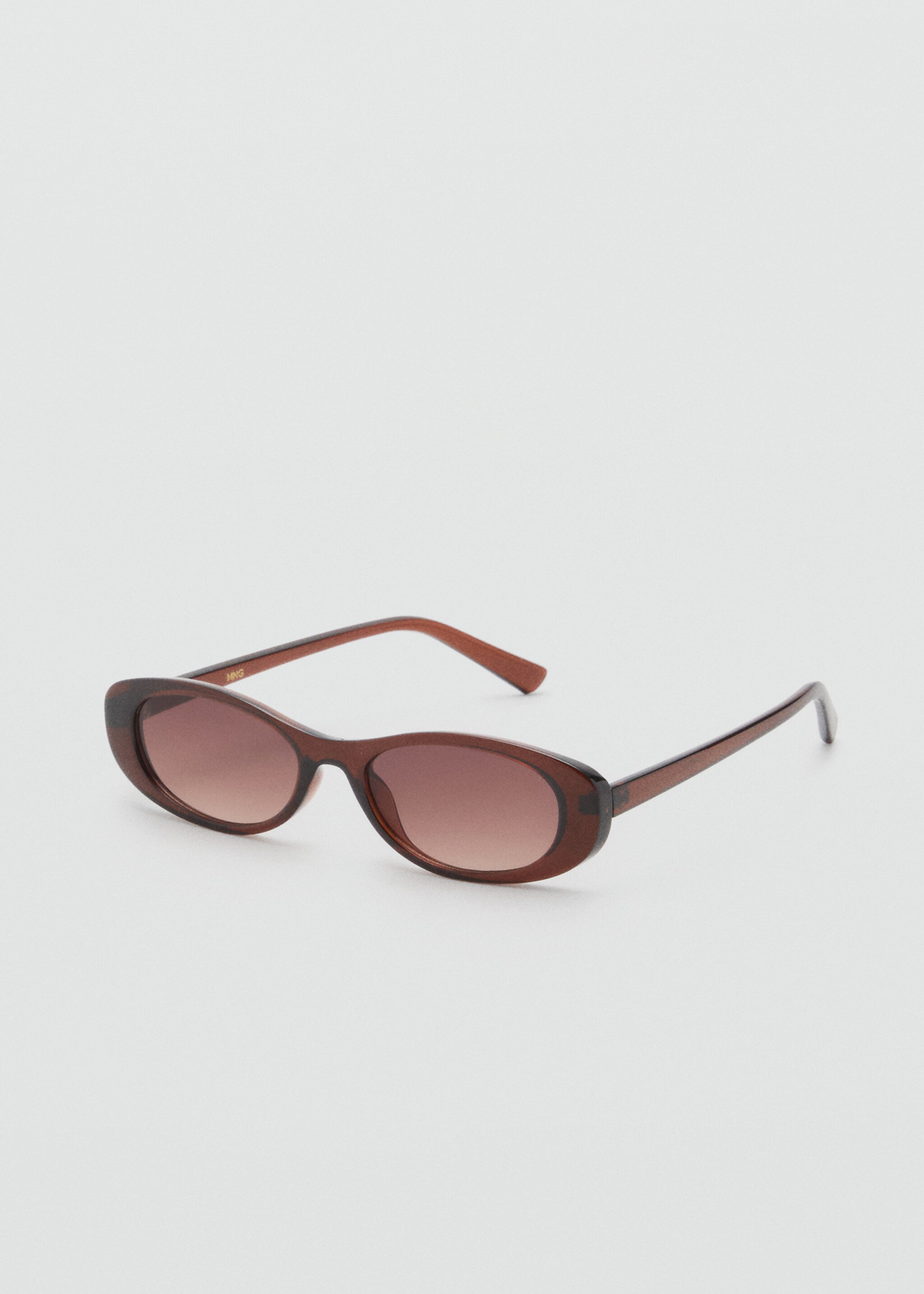 Sonnenbrille mit ovaler Fassung - Mittlere Ansicht