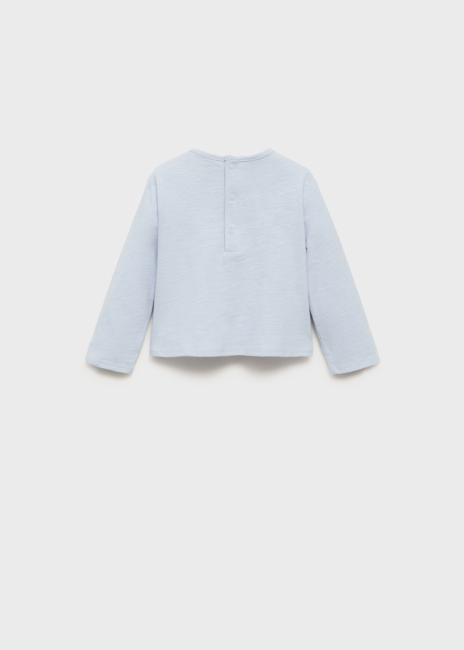 Pocket cotton T-shirt - Reverse of the article