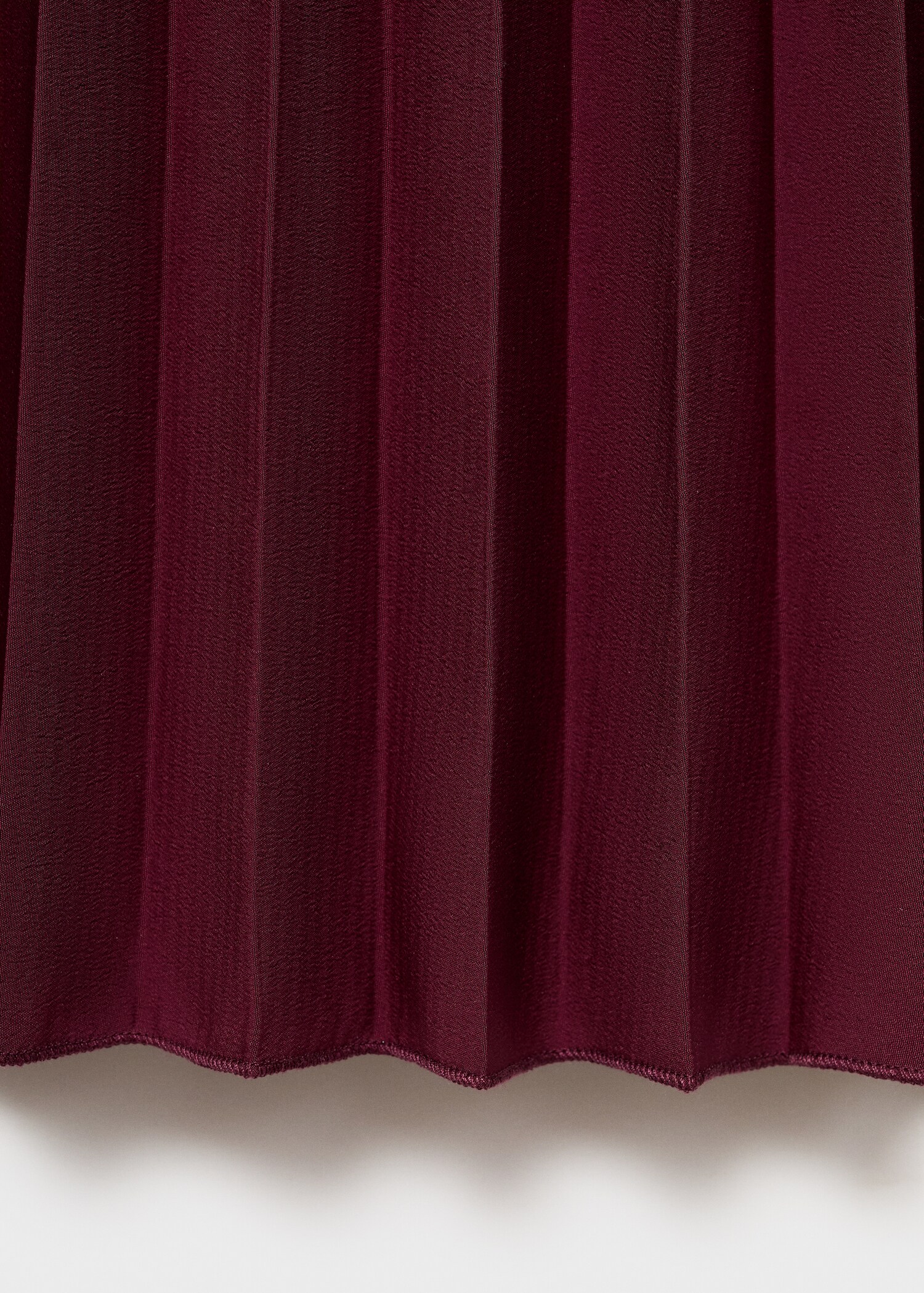 Pleated long skirt - Details of the article 0