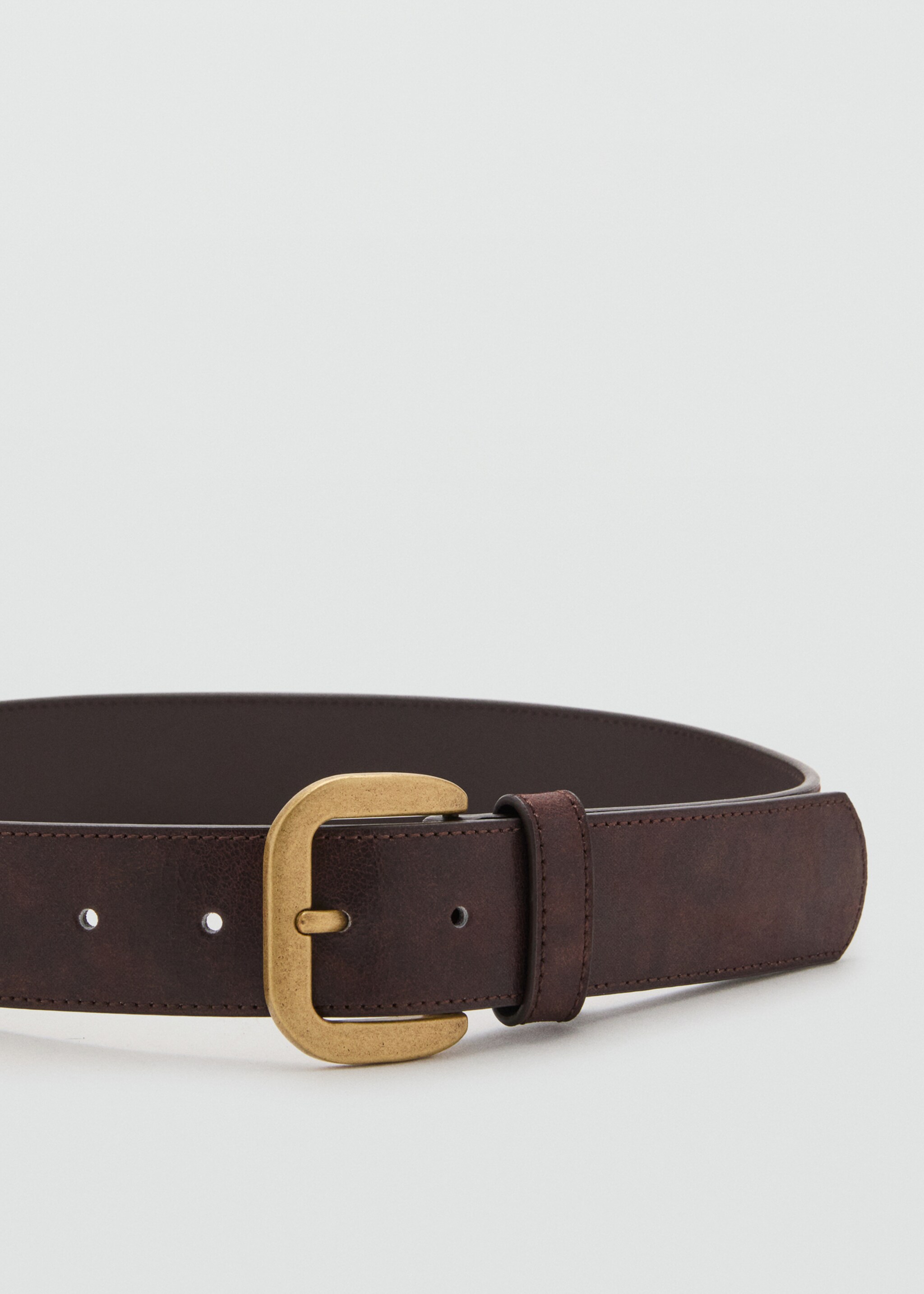 Square buckle belt - Details of the article 1