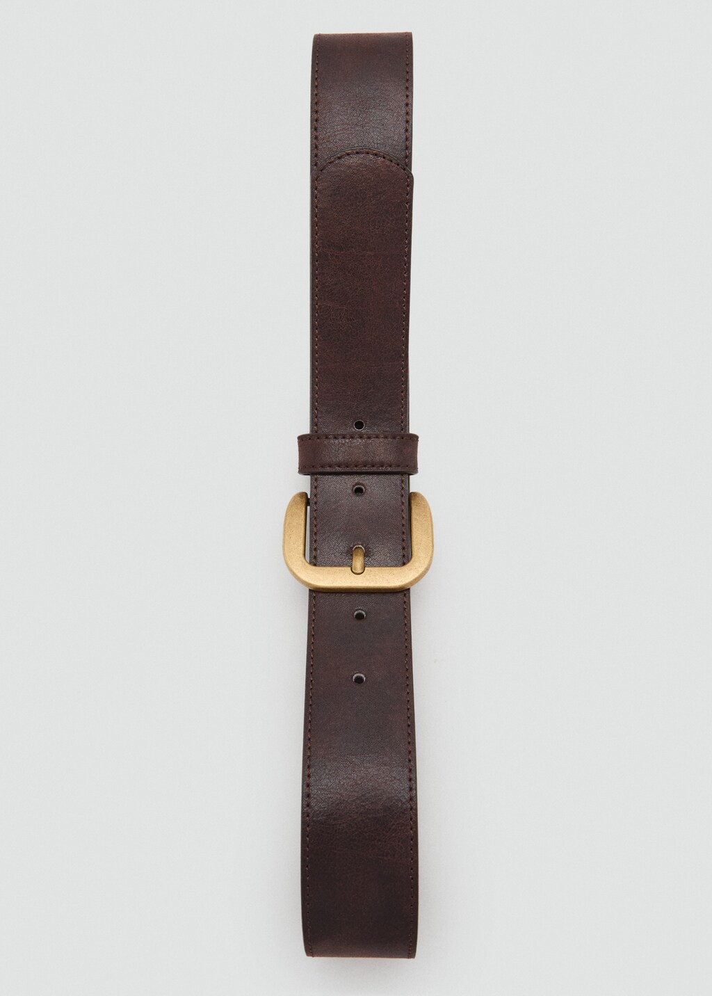 Square buckle belt