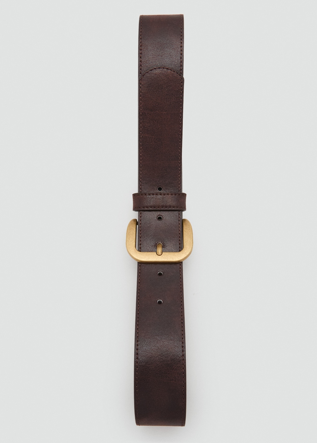 Square buckle belt