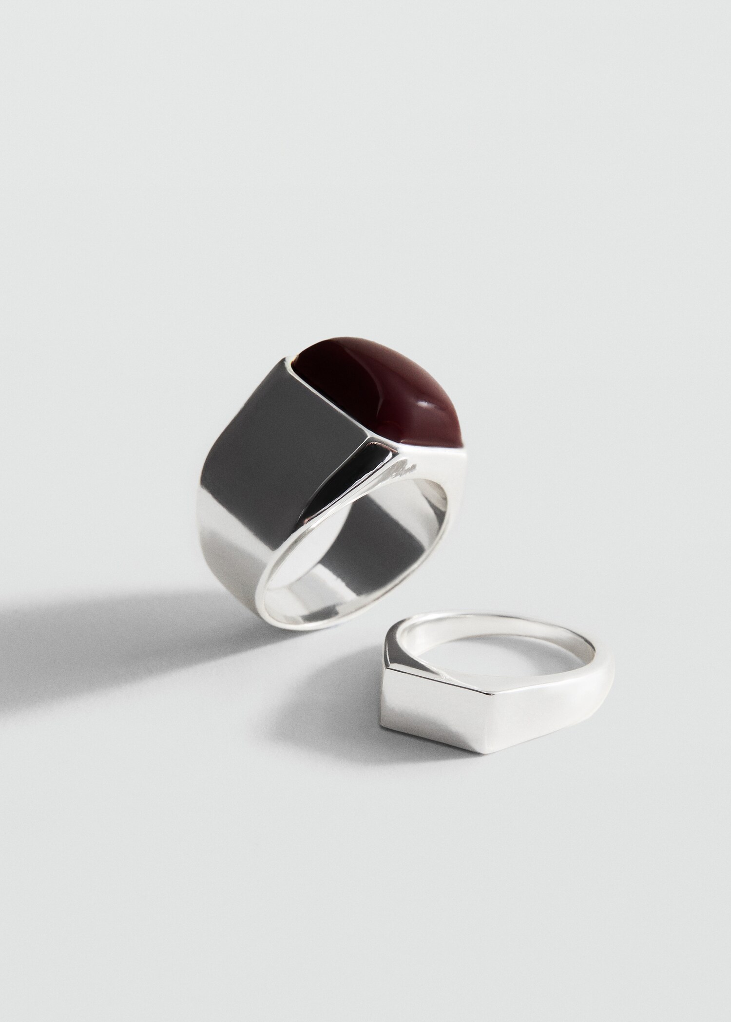 Set of 2 combined resin rings - Medium plane