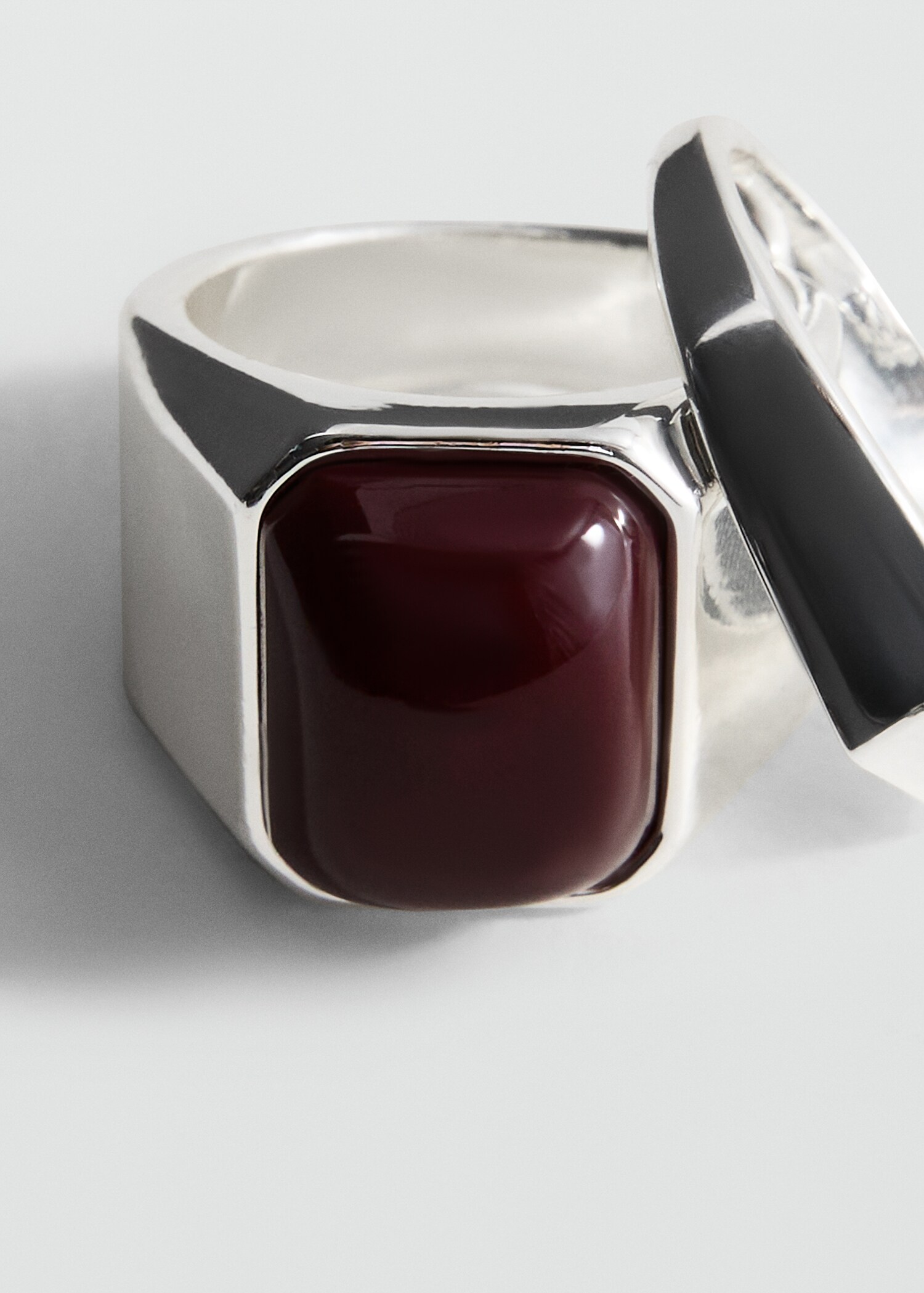 Set of 2 combined resin rings - Details of the article 1