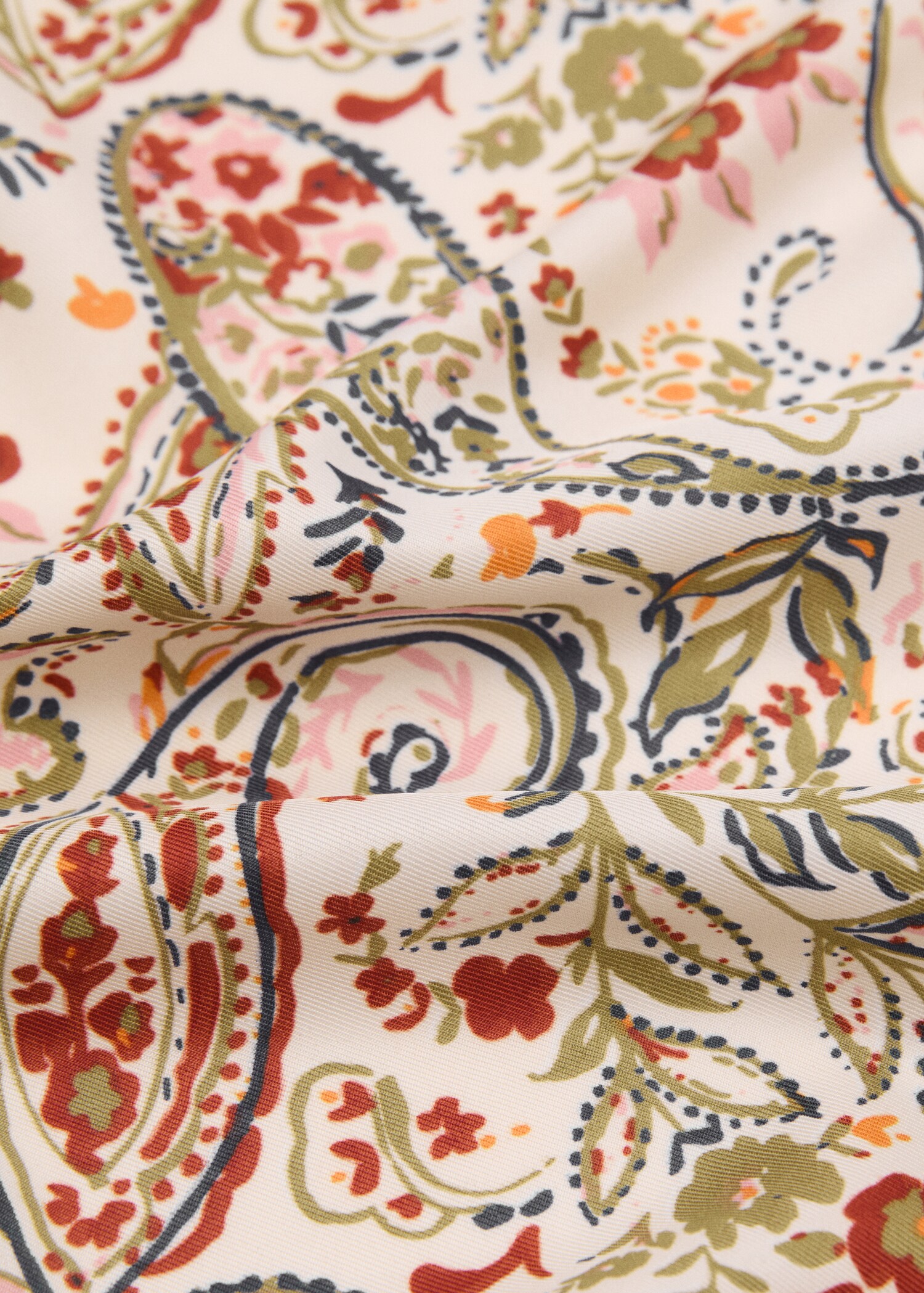 Paisley Satin Tuch - Detail des Artikels 1