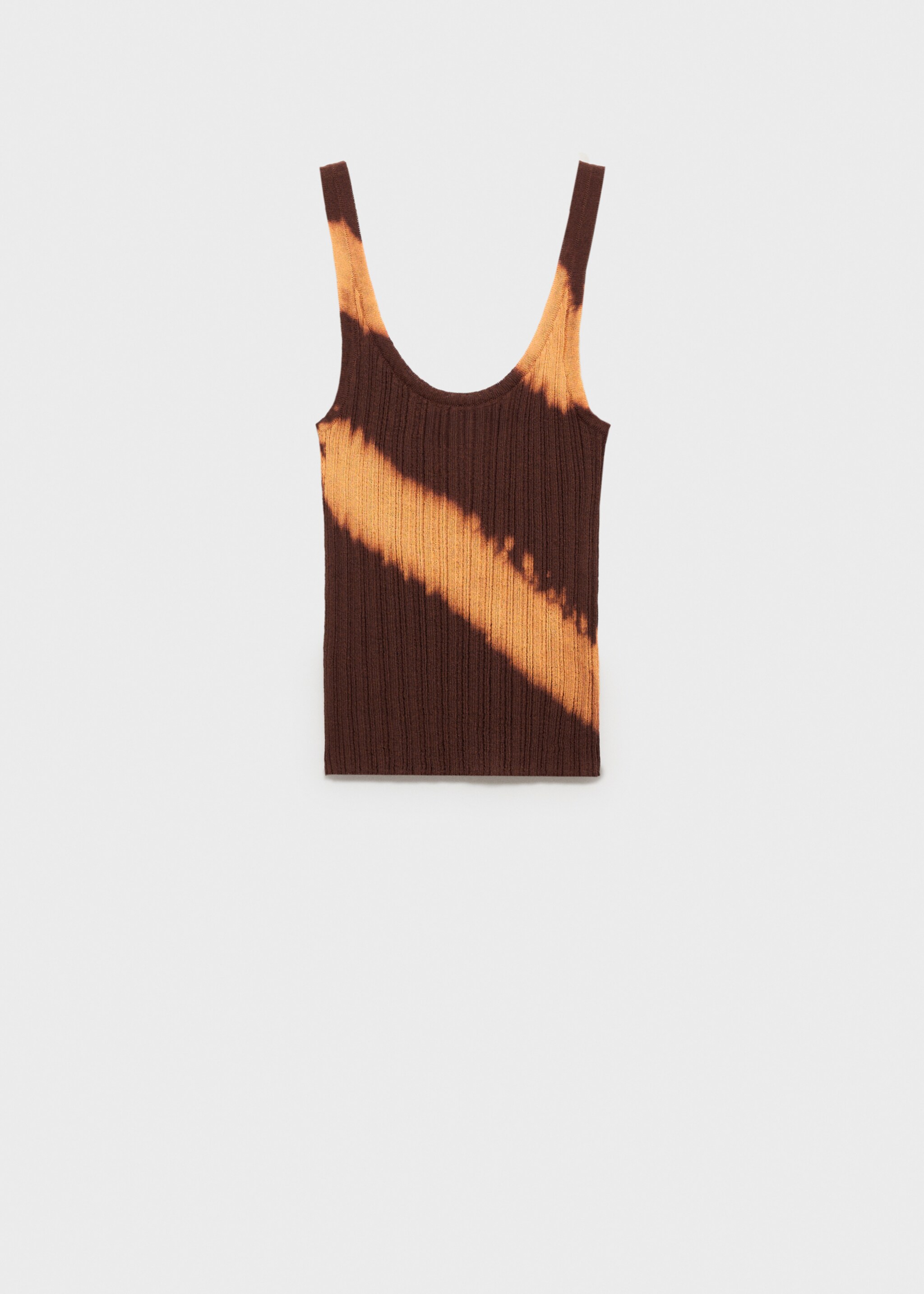 Tie-dye knitted top - Article without model