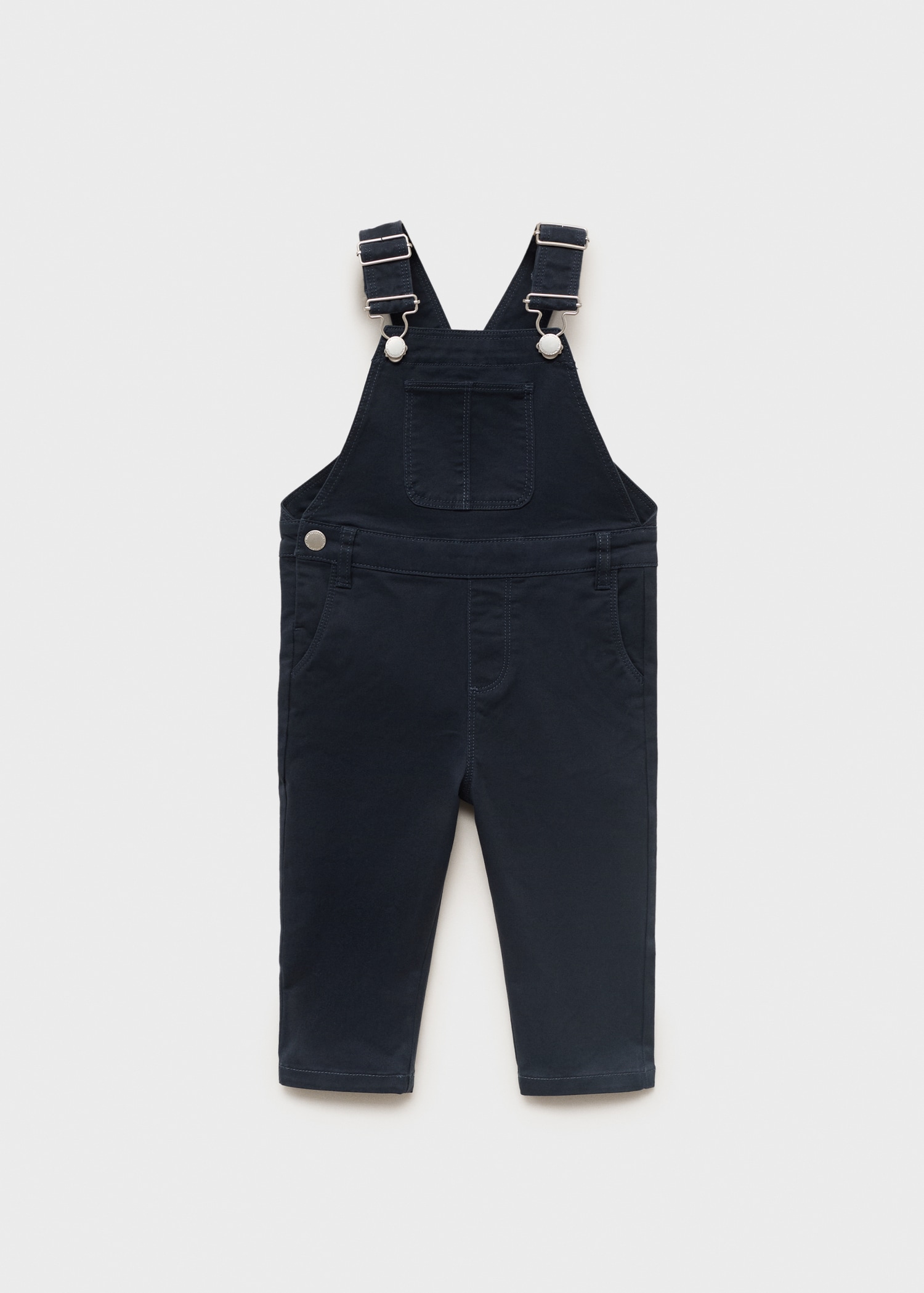 Straight denim dungarees - Article without model