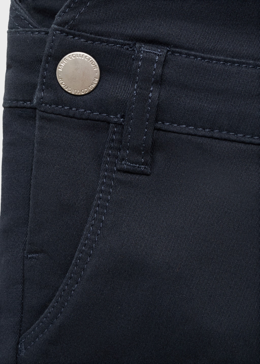 Long cotton dungarees