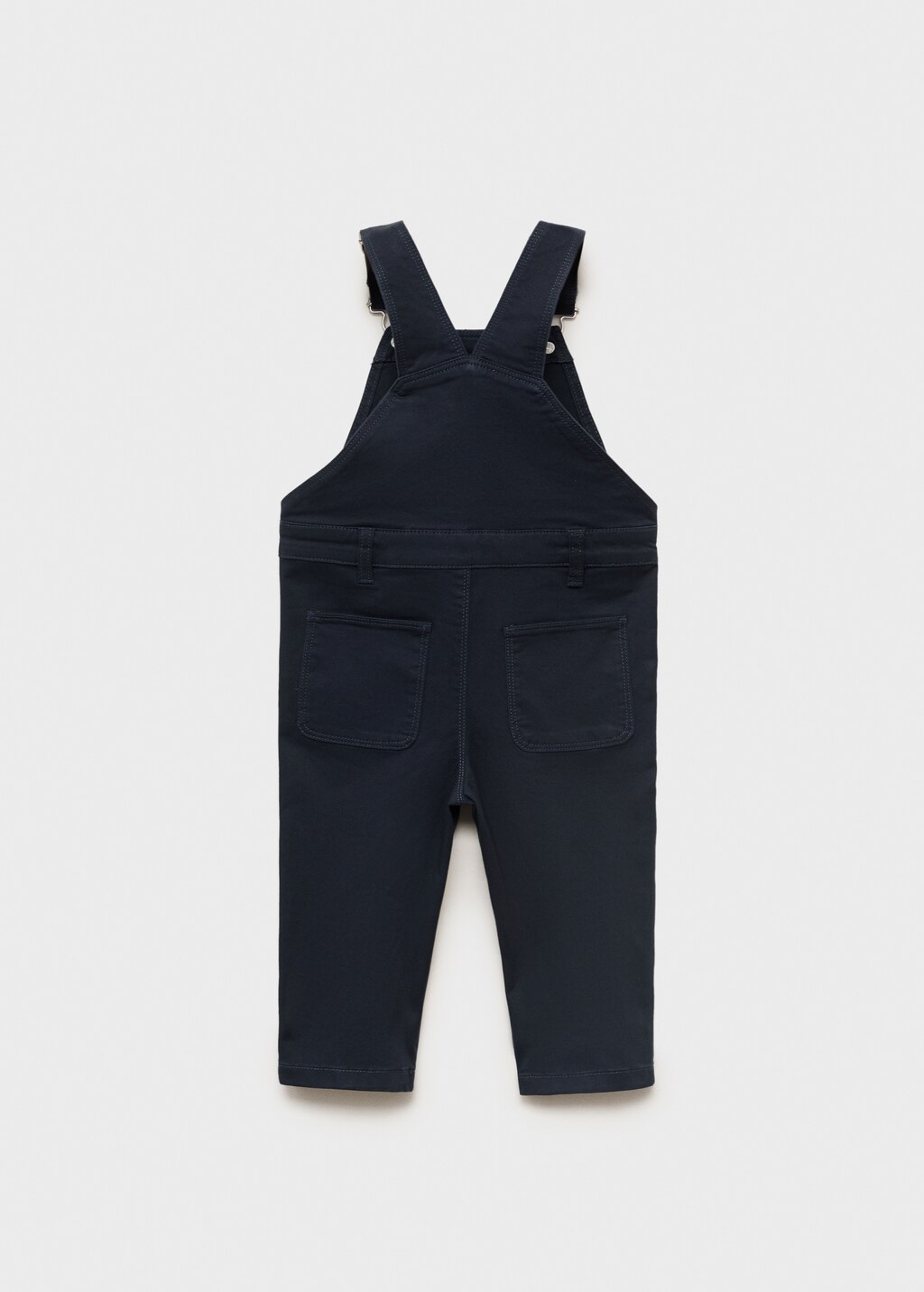 Long cotton dungarees