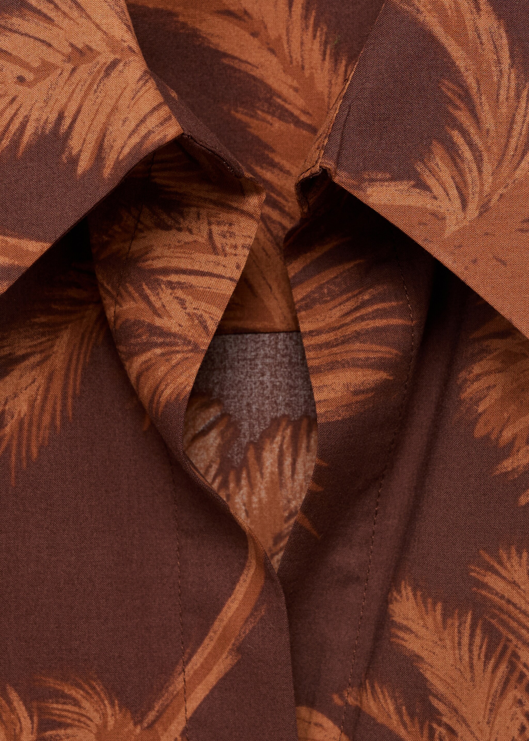 Chemise coton en imprimé palmiers - Détail de l'article 8
