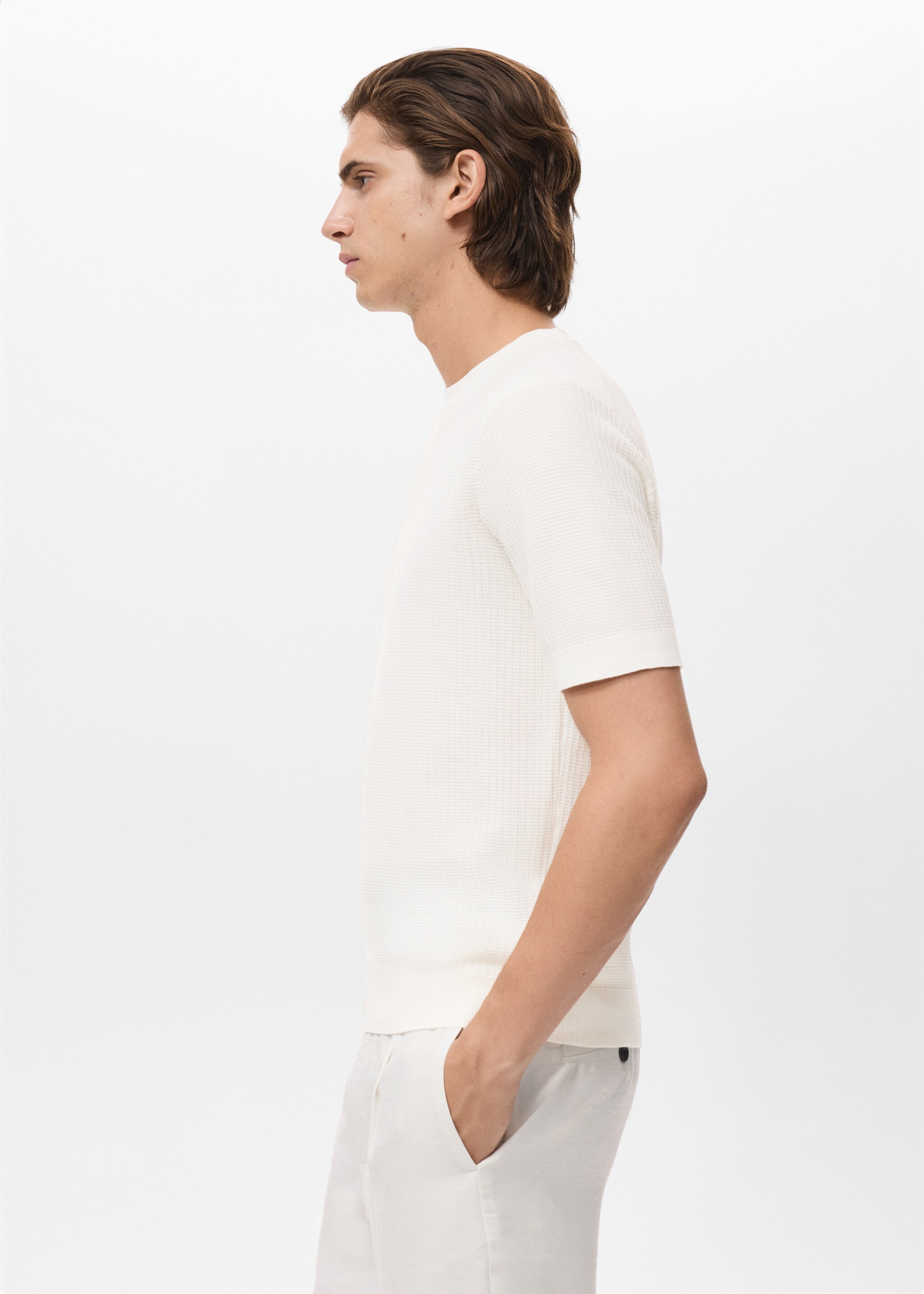 T-shirt 100 % coton maille - Détail de l'article 2