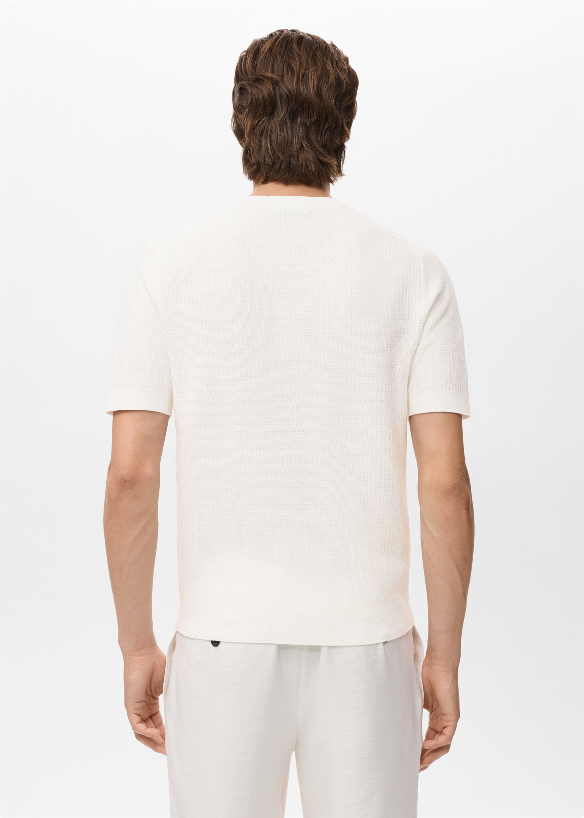 T-shirt 100 % coton maille - Verso de l’article