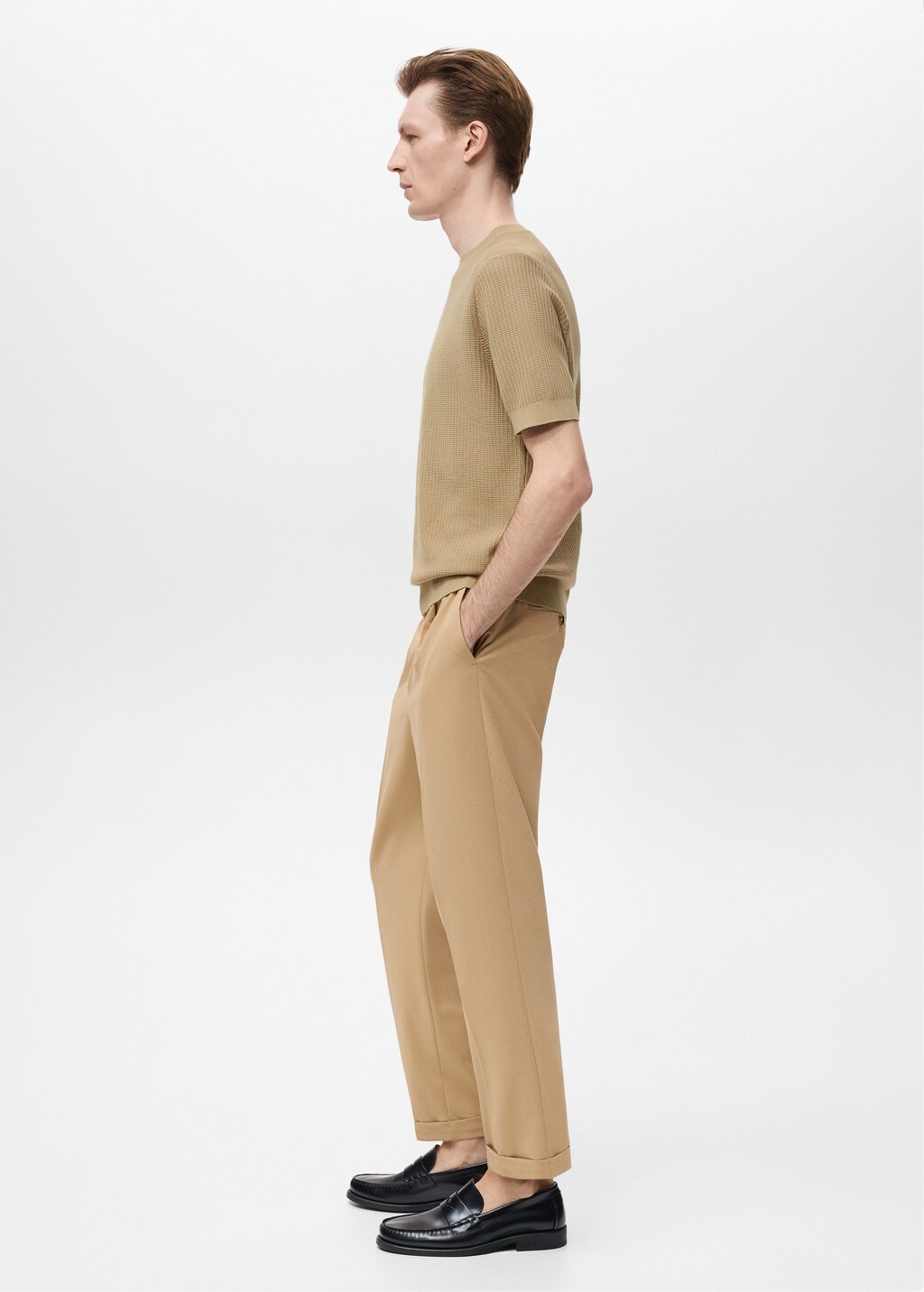 100% cotton knitted t-shirt